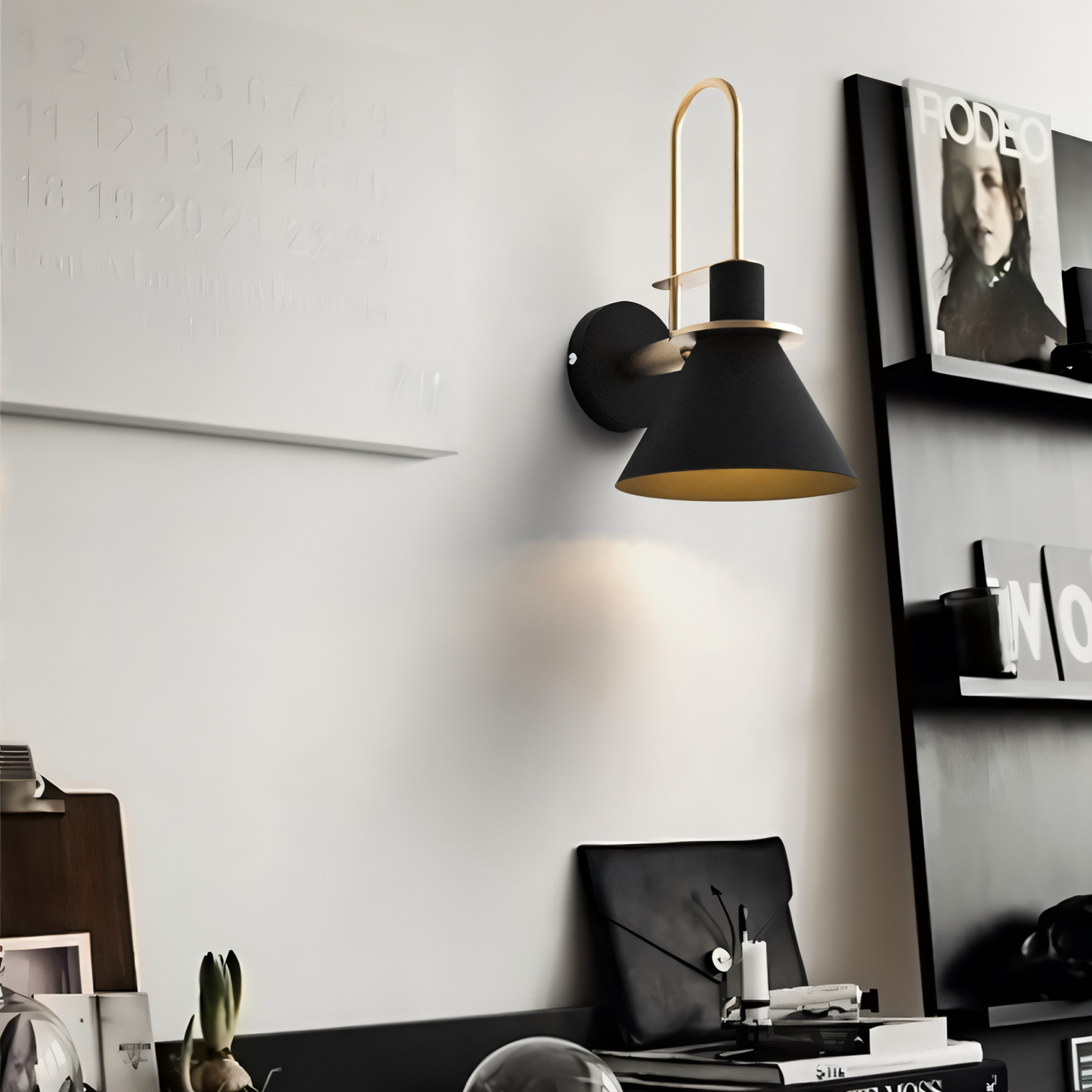 ConiBeam Wandlampe - Postmoderne Trompeten Wandlampe Design - Stilvolle Wandlampen LED