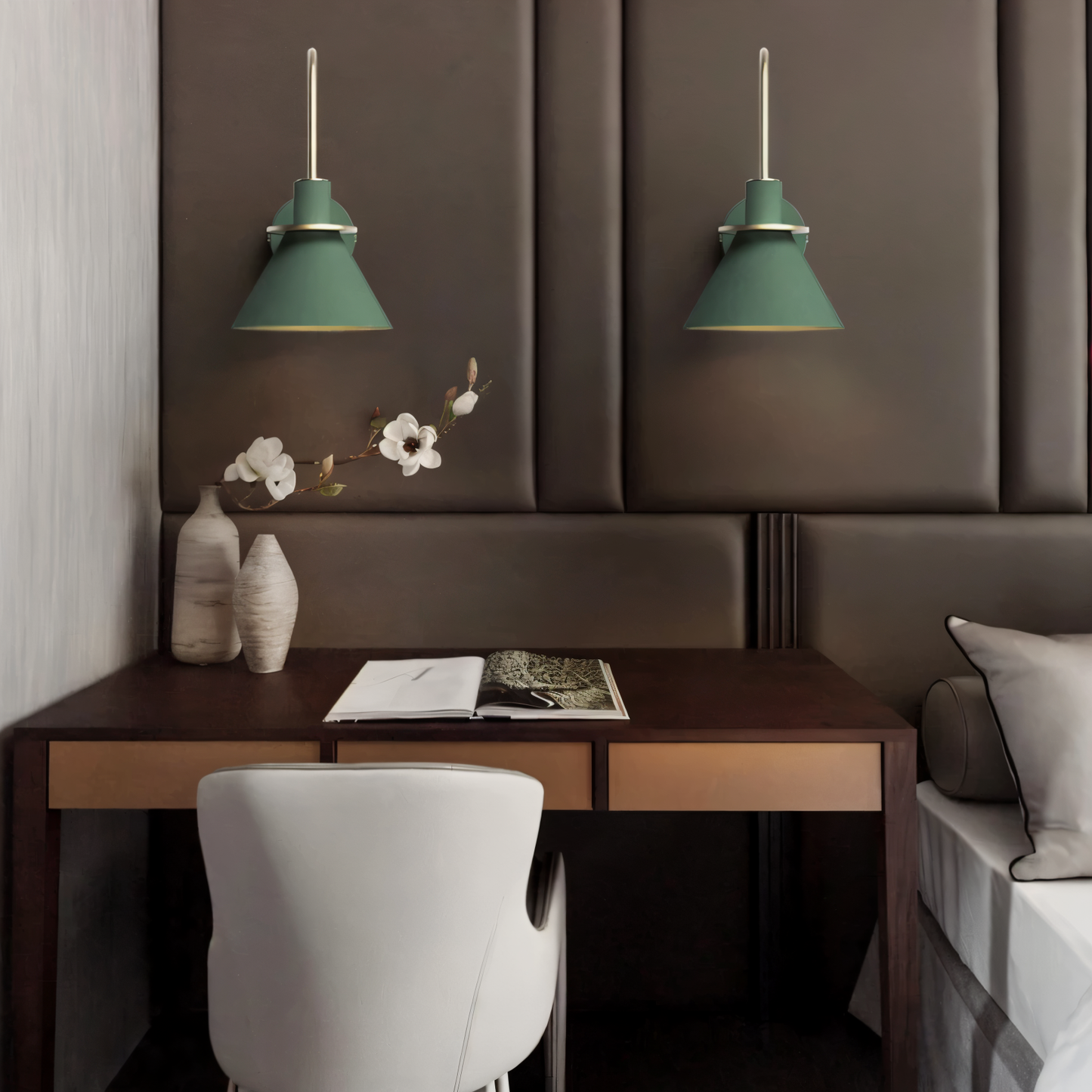 ConiBeam Wandlampe - Postmoderne Trompeten Wandlampe Design - Stilvolle Wandlampen LED