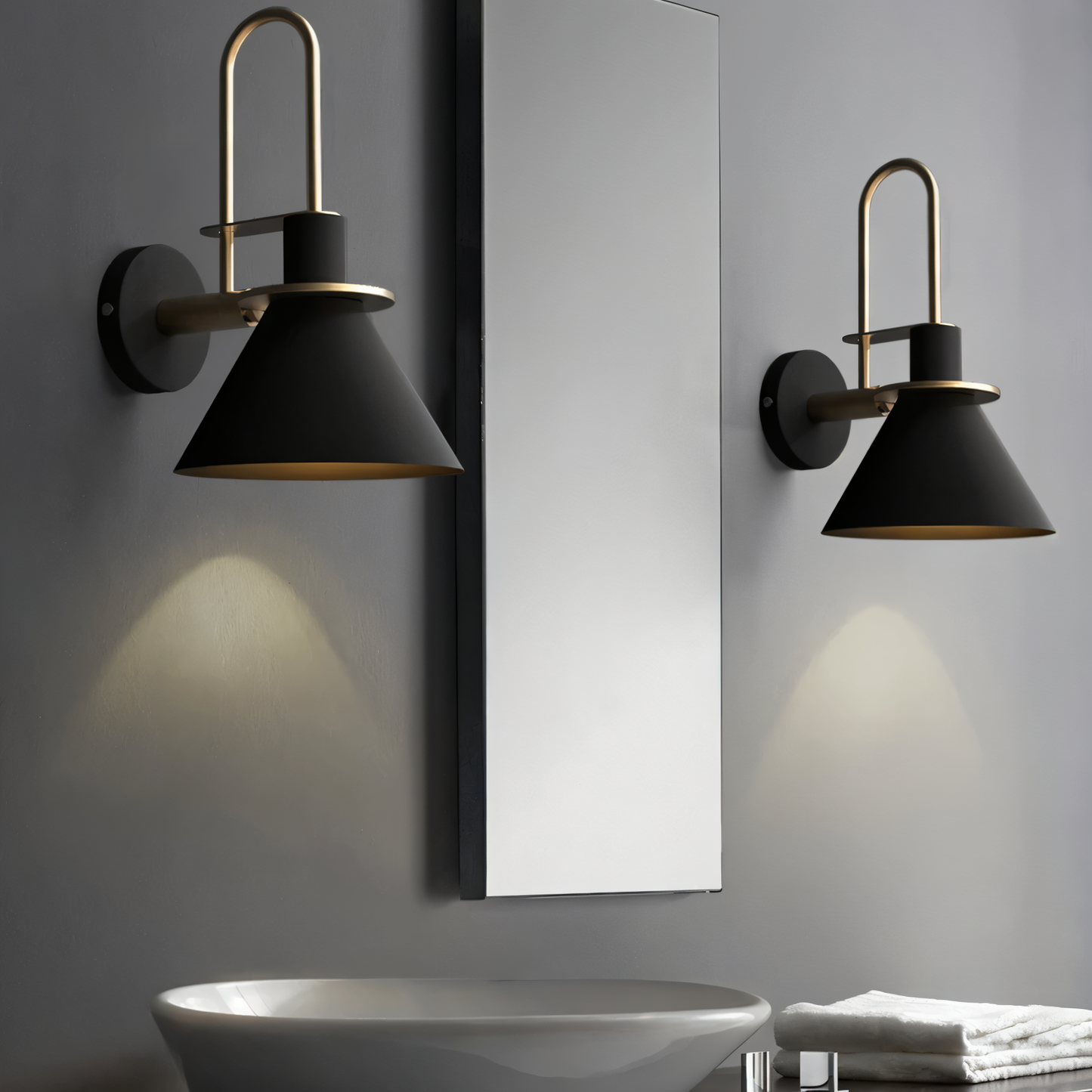 ConiBeam Wandlampe - Postmoderne Trompeten Wandlampe Design - Stilvolle Wandlampen LED