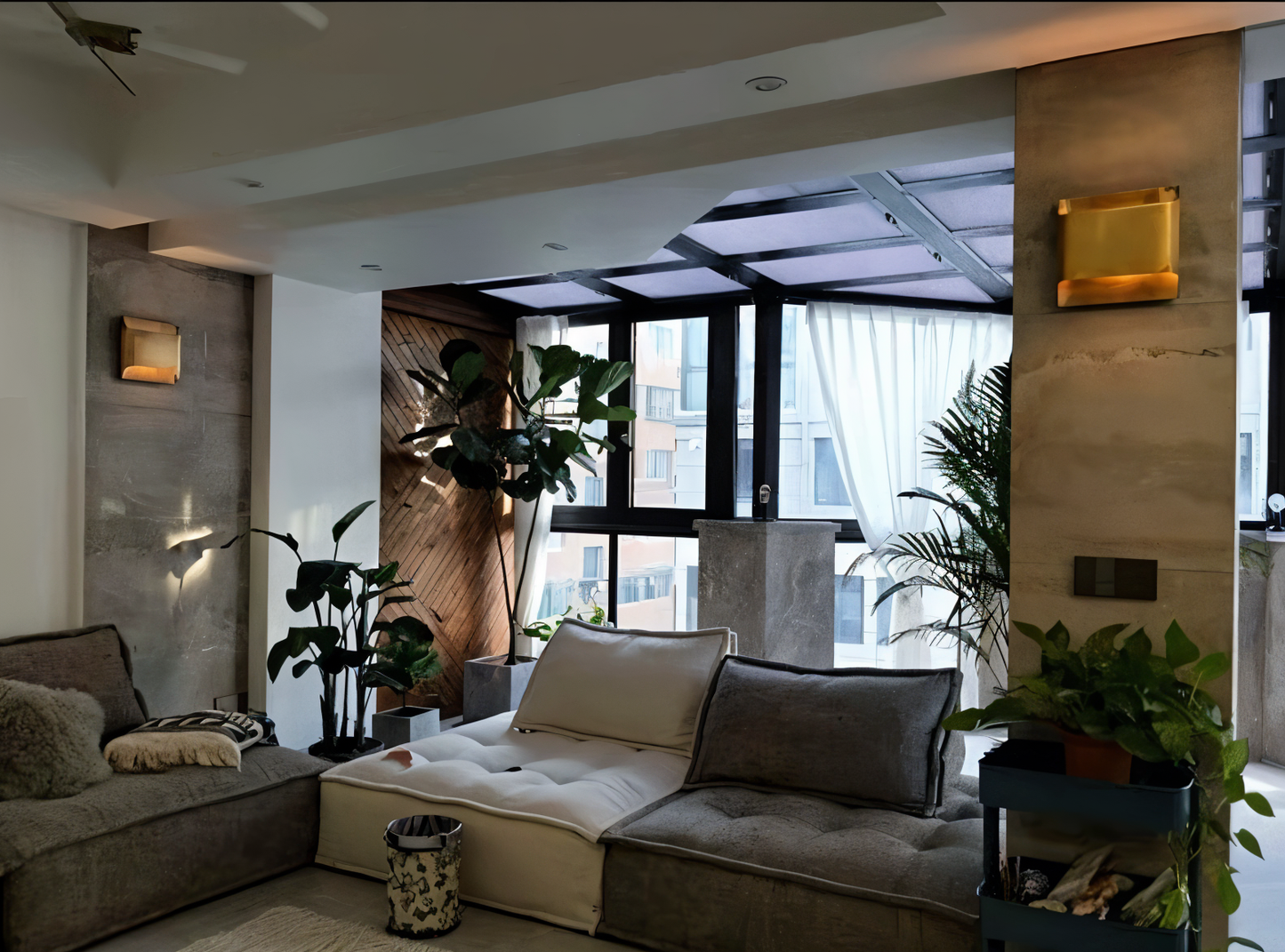 CopperCast Wandleuchte - Moderne Wandlampe - Wandlampe Design - Dimmbare Wandleuchten led