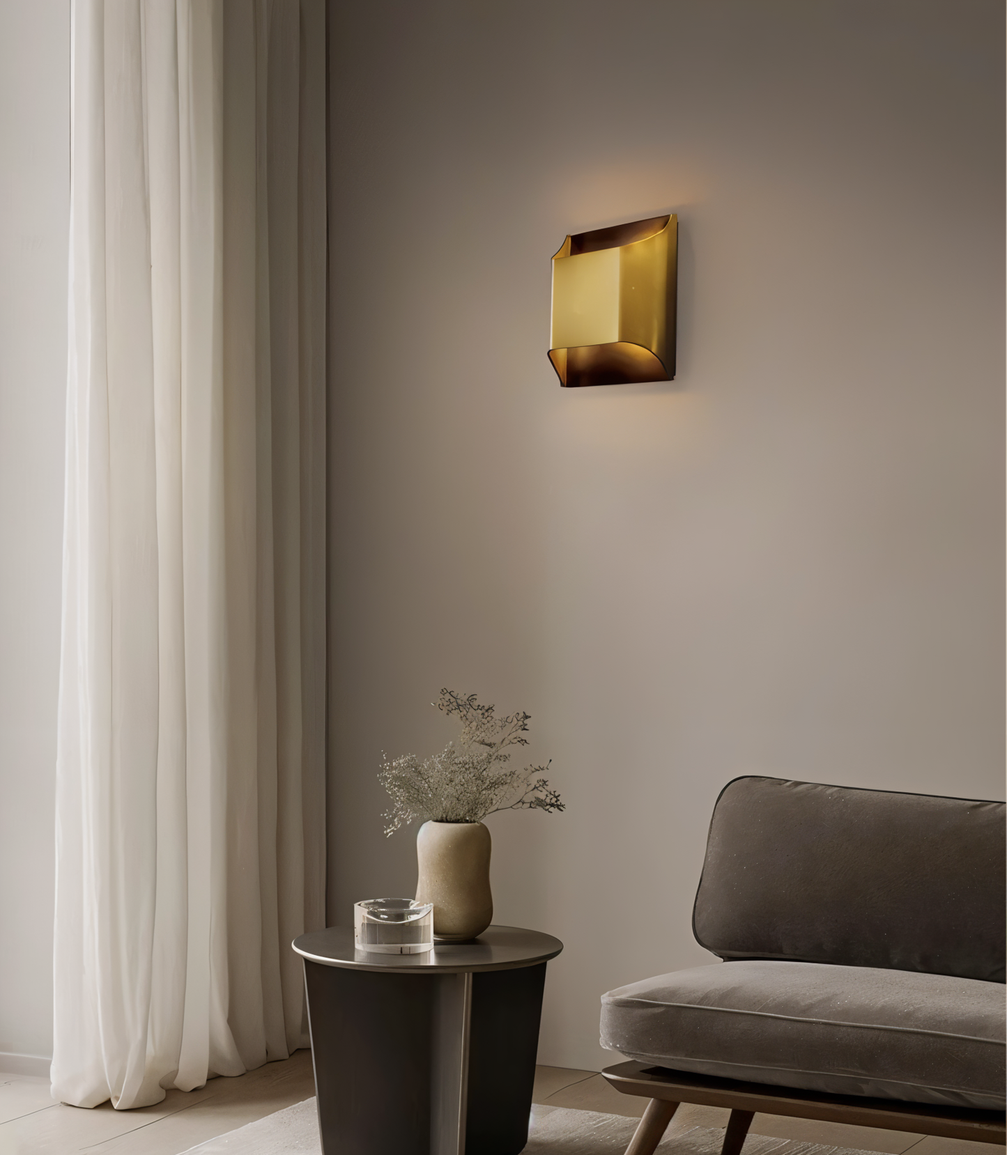 CopperCast Wandleuchte - Moderne Wandlampe - Wandlampe Design - Dimmbare Wandleuchten led