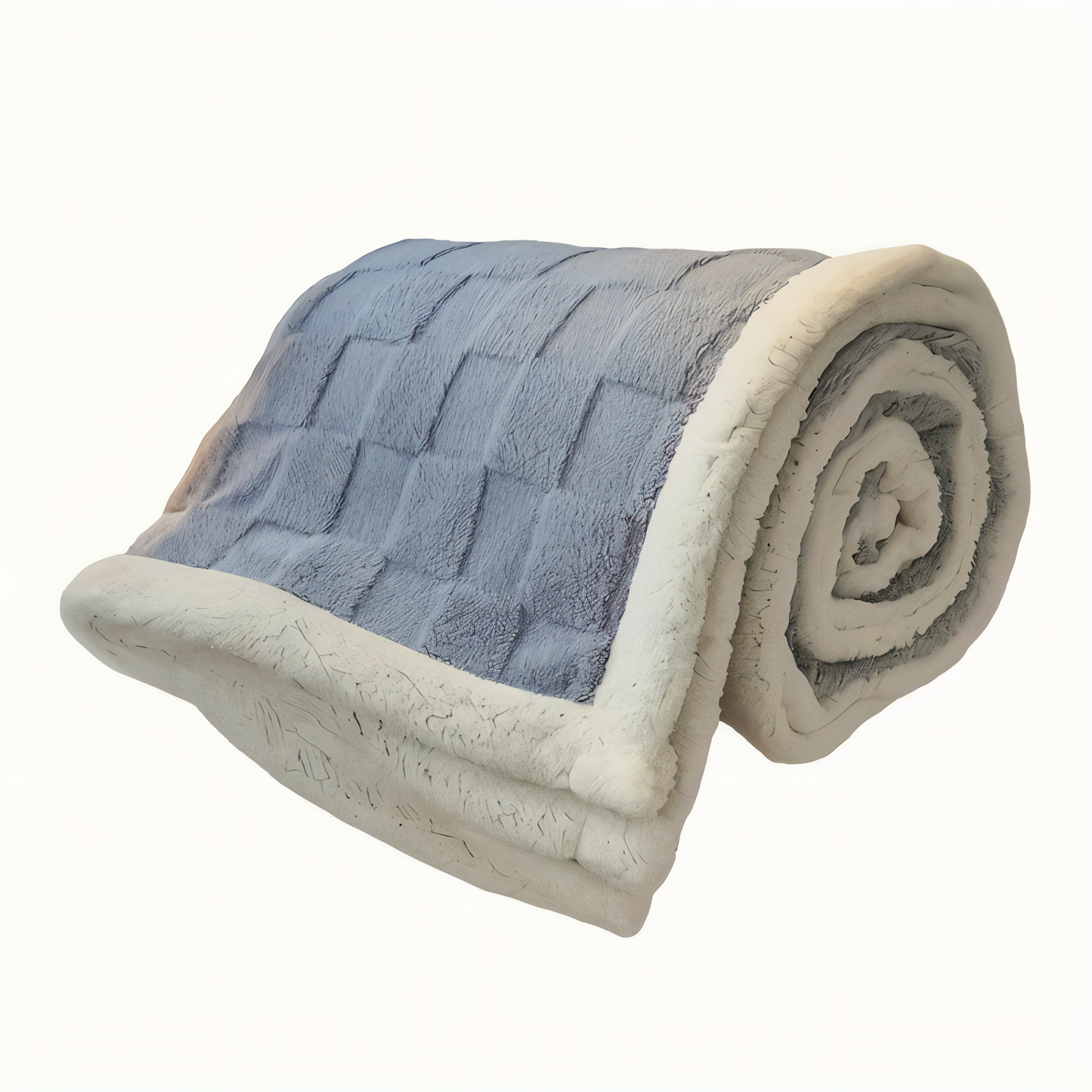 CozyCheck Plaid - Wendbare, Dicke Isolierte Fleece Decke für den Winter