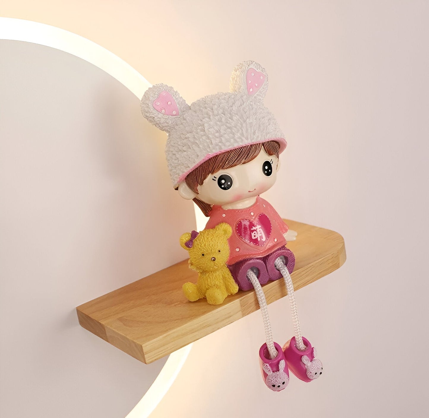 FanciToons Wandleuchte - Charmante Cartoons Wandleuchte für Schlafzimmer