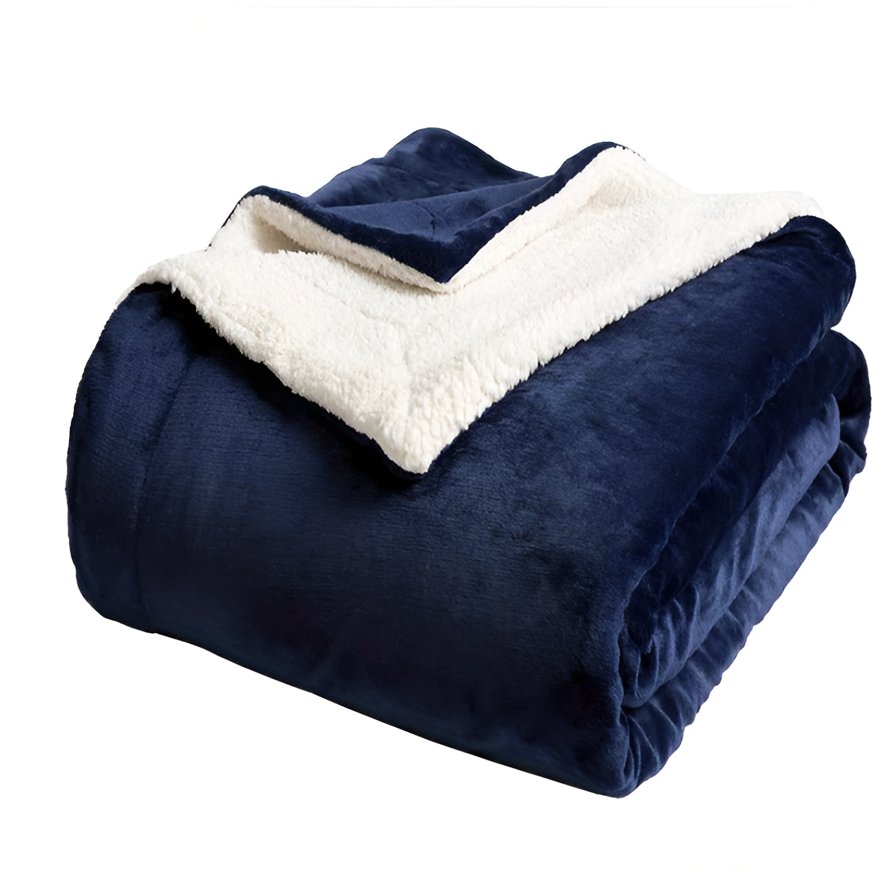Fleecy Plaid - Dicke & Flauschige Flanell Sherpa Fleece Decke