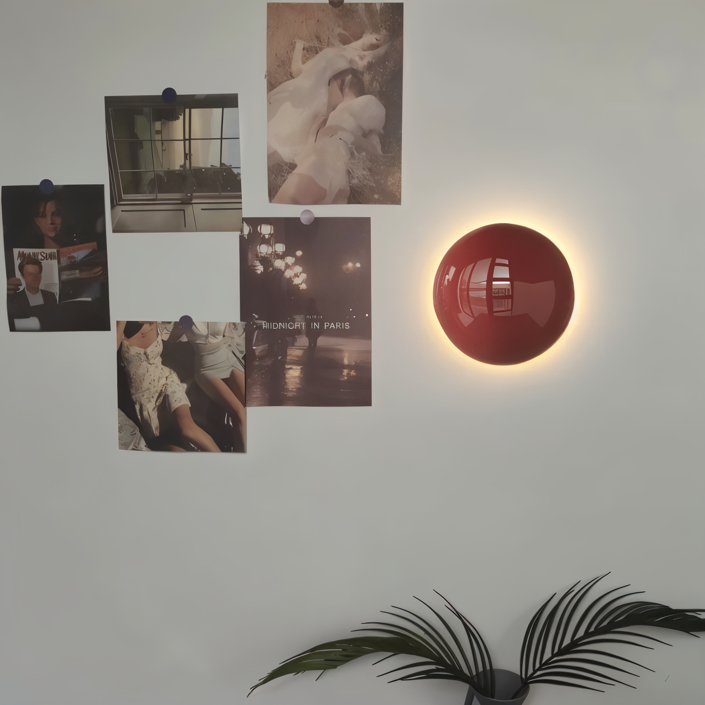 LumiCircle Wandleuchte - Moderne Runde Wandlampe - Energieeffiziente Wandleuchten LED