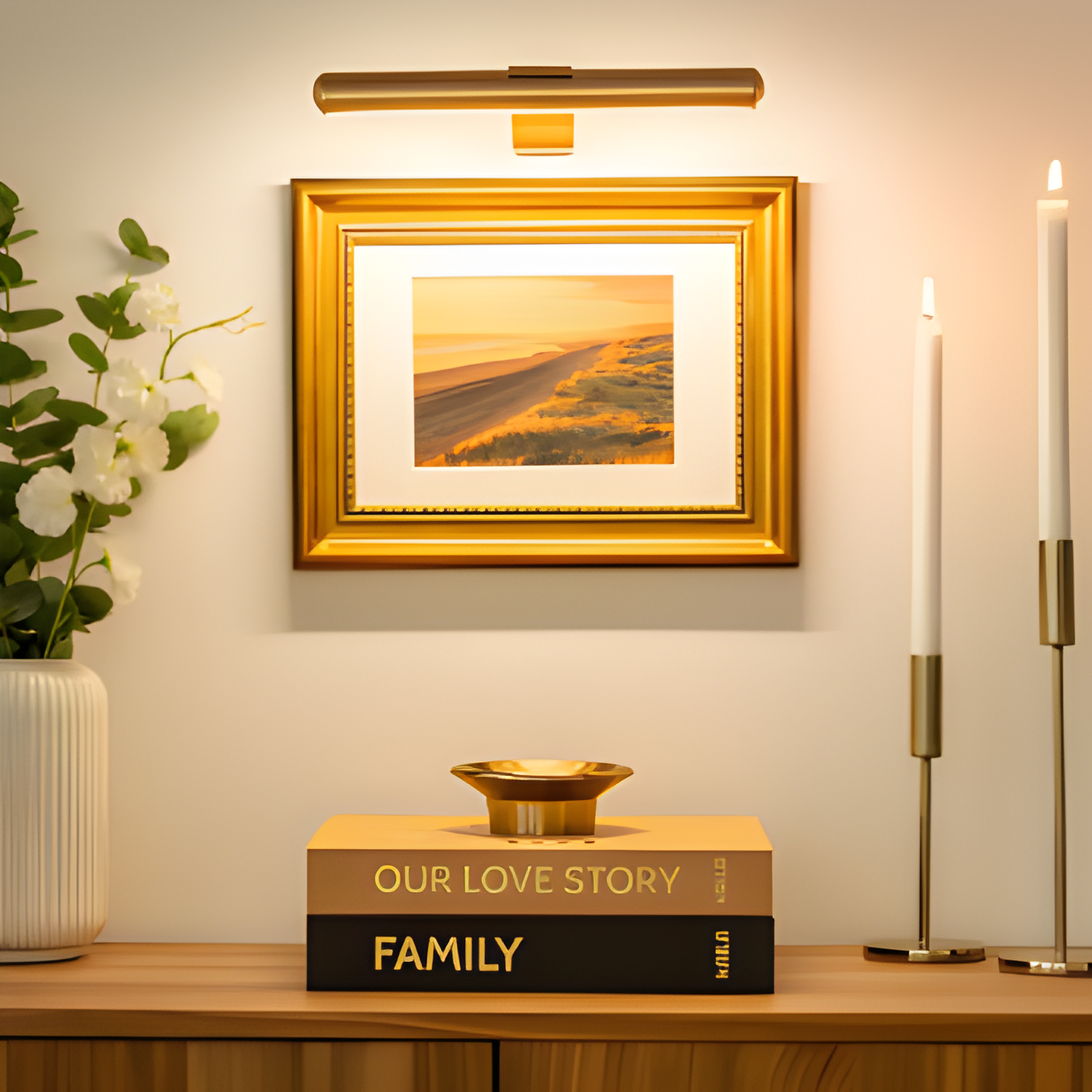 MagniLite Wandlampe - 120° drehbare kabellose Wandlampe - USB wiederaufladbare Wandlampen LED