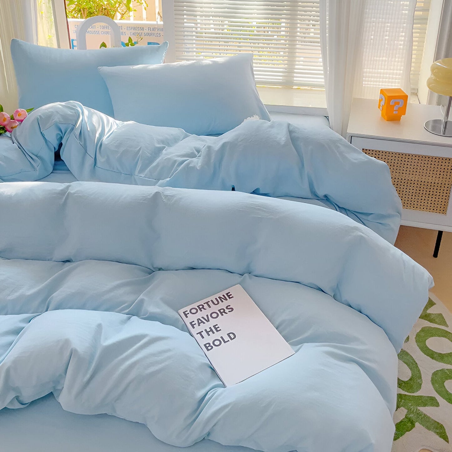 MaxComfy Bettwäsche - Hochwertige Weiche Polyester Bettdecke