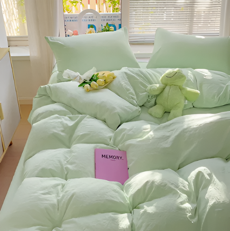 MaxComfy Bettwäsche - Hochwertige Weiche Polyester Bettdecke