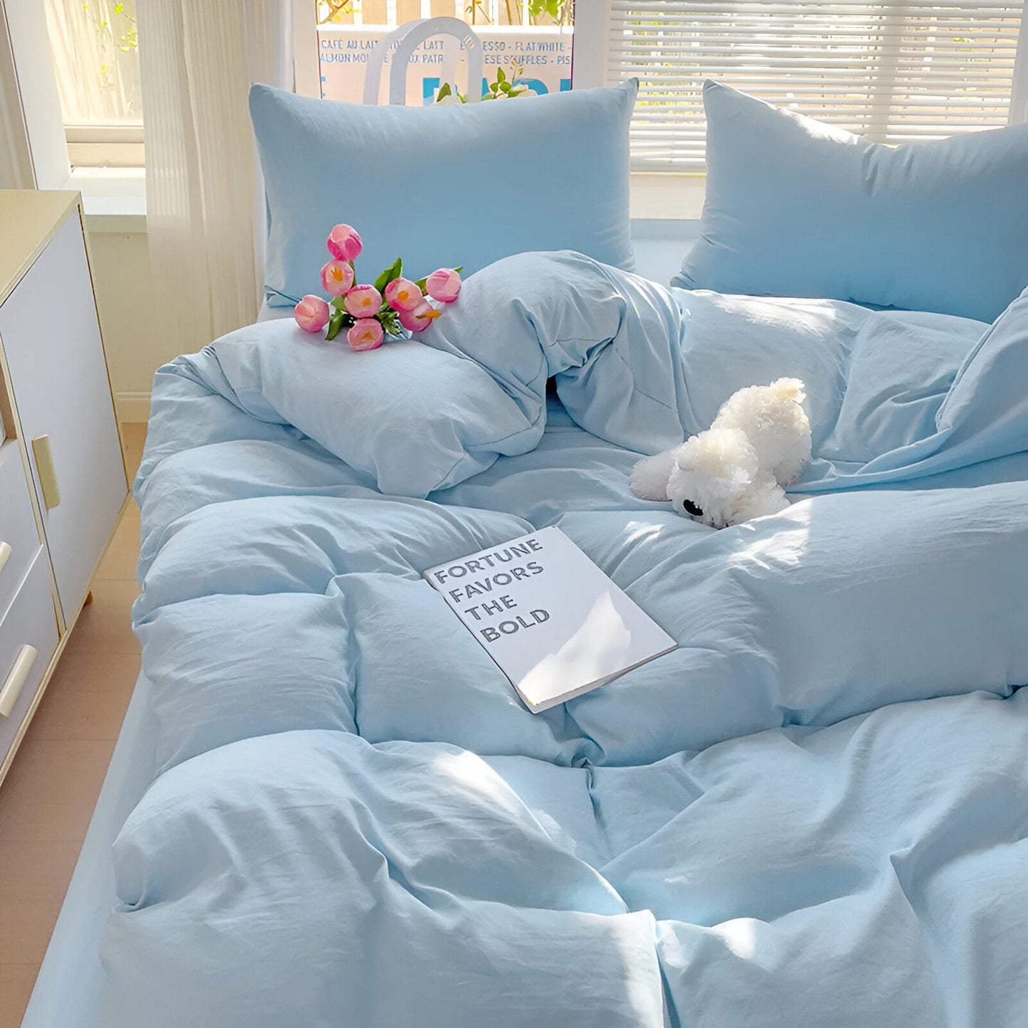MaxComfy Bettwäsche - Hochwertige Weiche Polyester Bettdecke