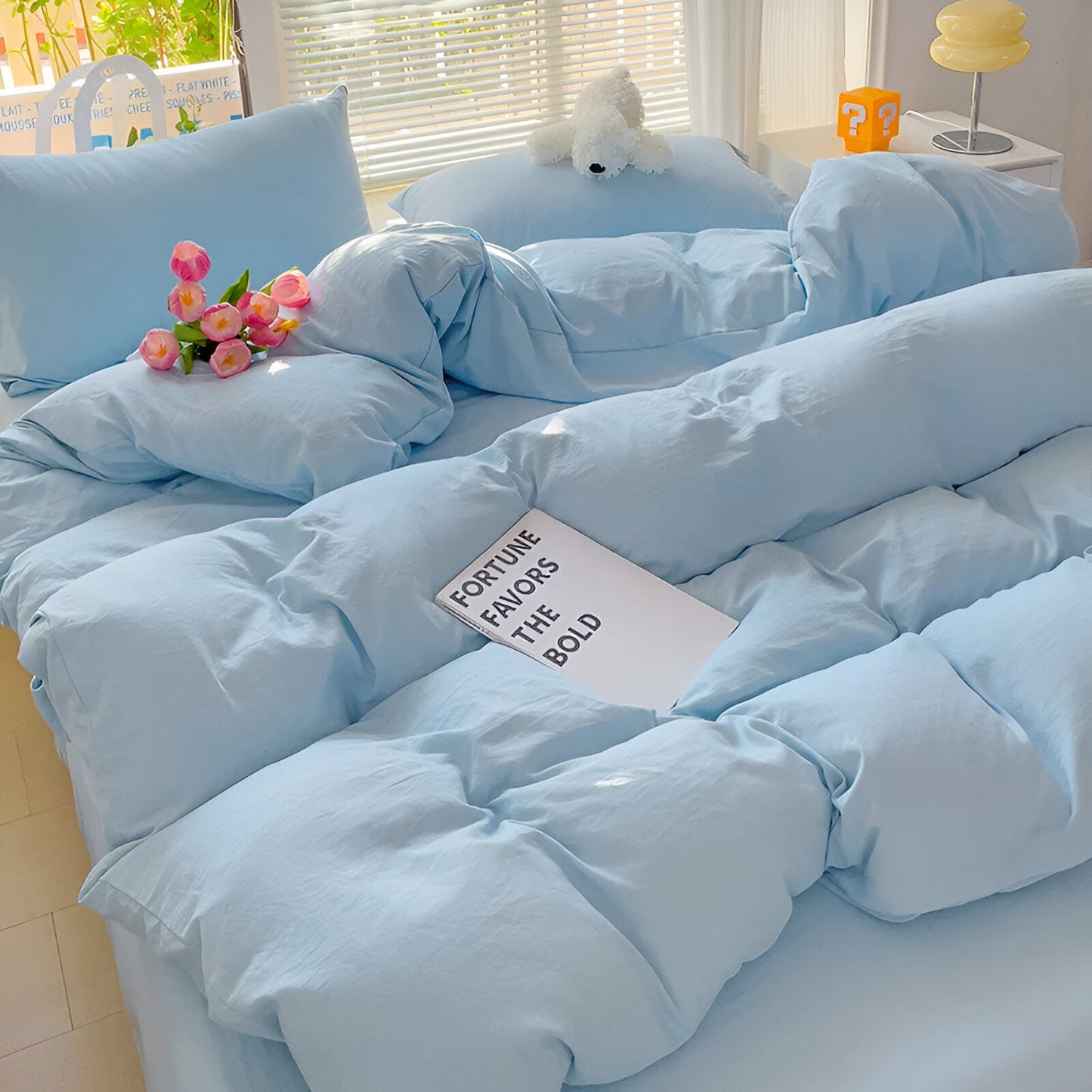 MaxComfy Bettwäsche - Hochwertige Weiche Polyester Bettdecke