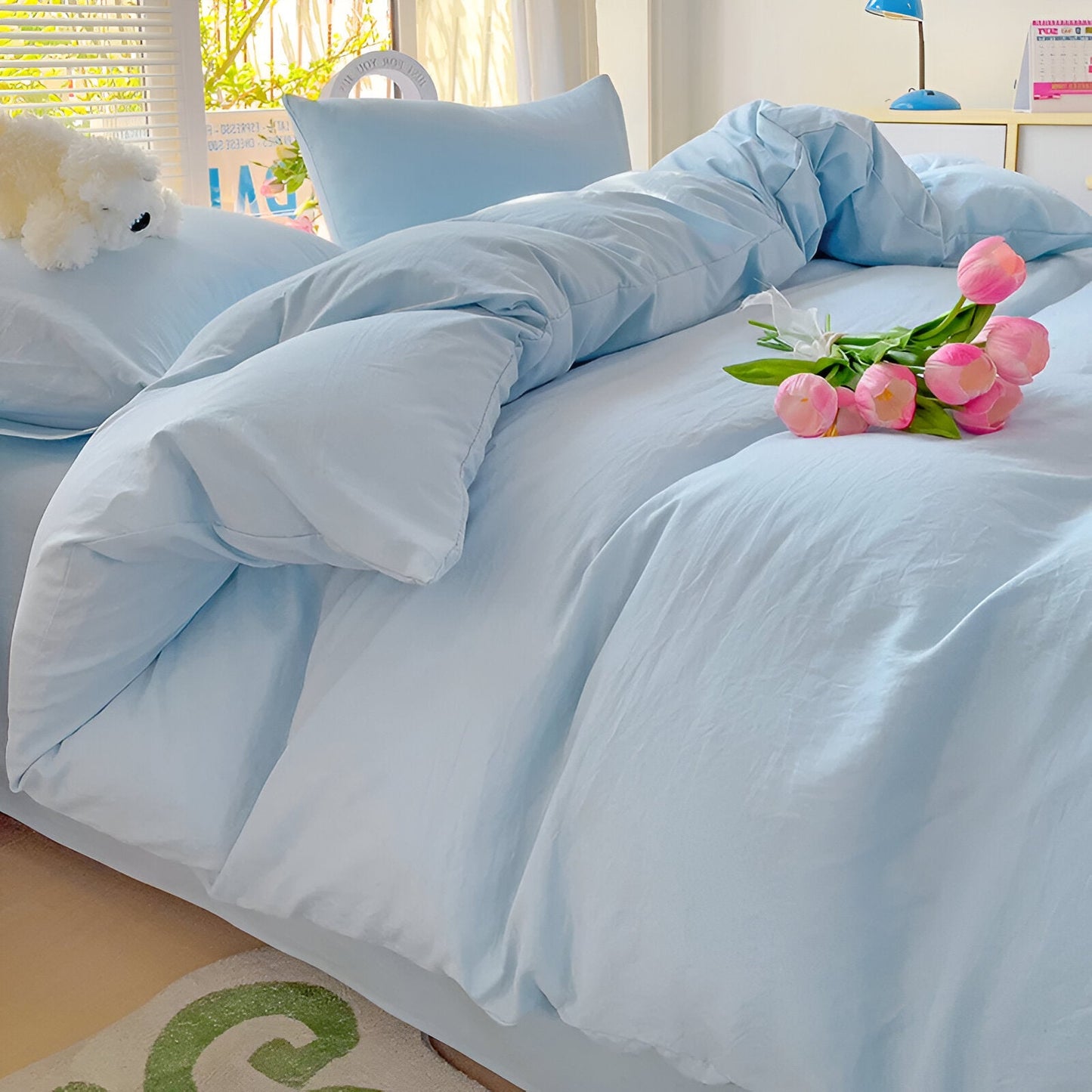 MaxComfy Bettwäsche - Hochwertige Weiche Polyester Bettdecke