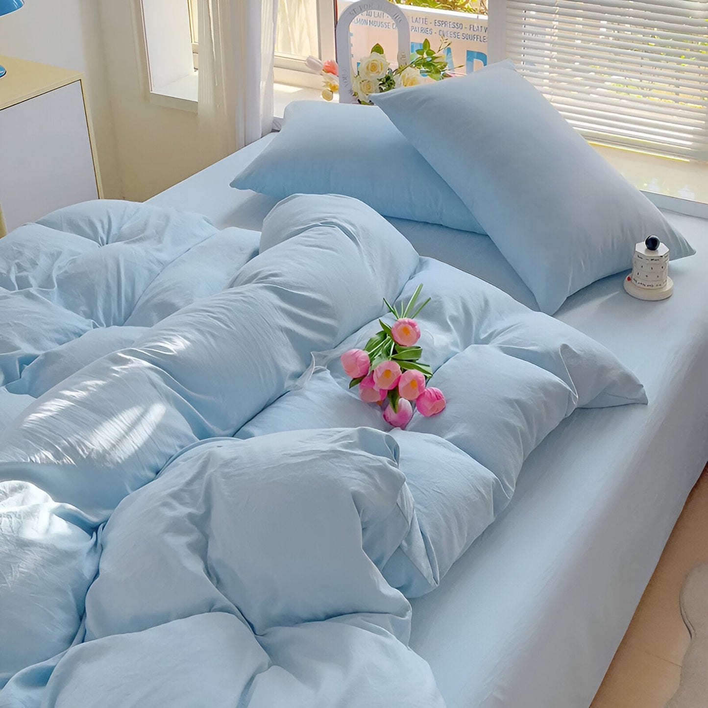 MaxComfy Bettwäsche - Hochwertige Weiche Polyester Bettdecke