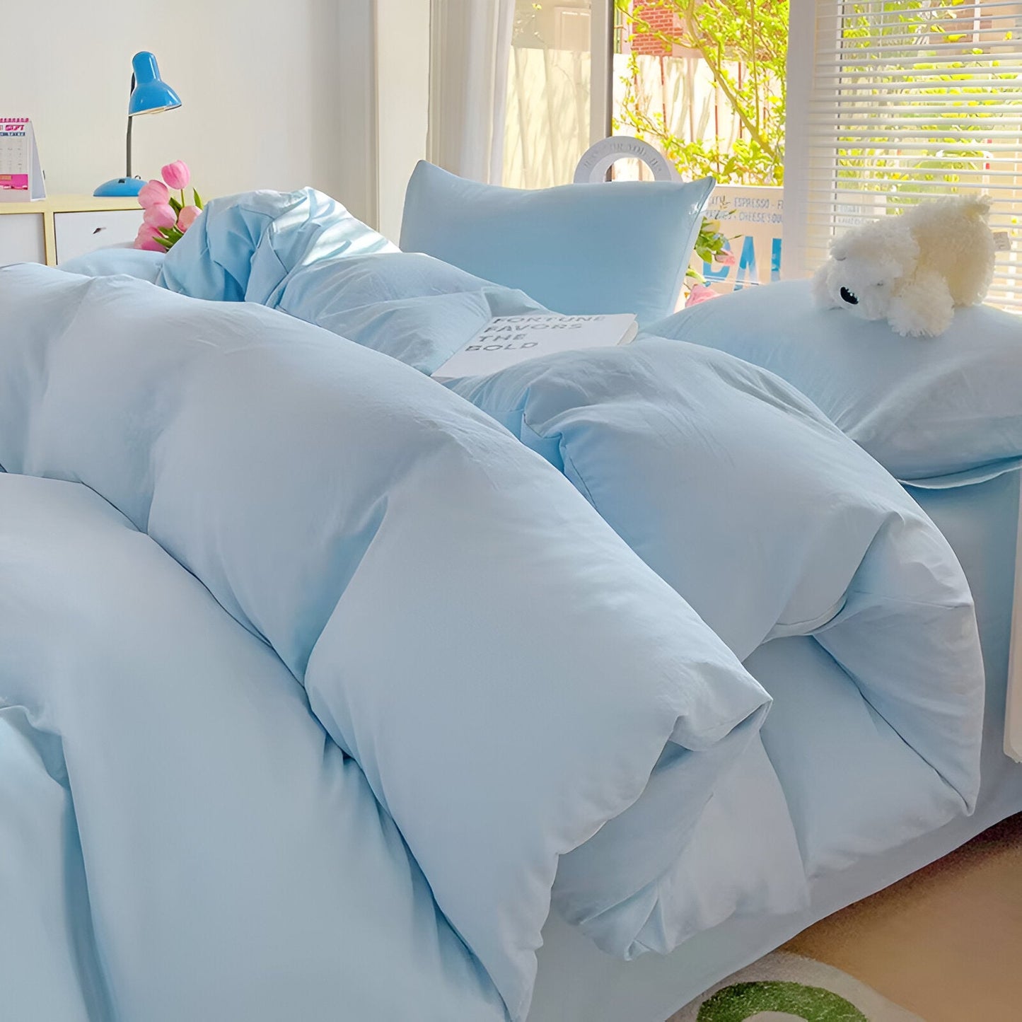 MaxComfy Bettwäsche - Hochwertige Weiche Polyester Bettdecke