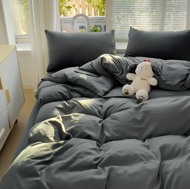 MaxComfy Bettwäsche - Hochwertige Weiche Polyester Bettdecke