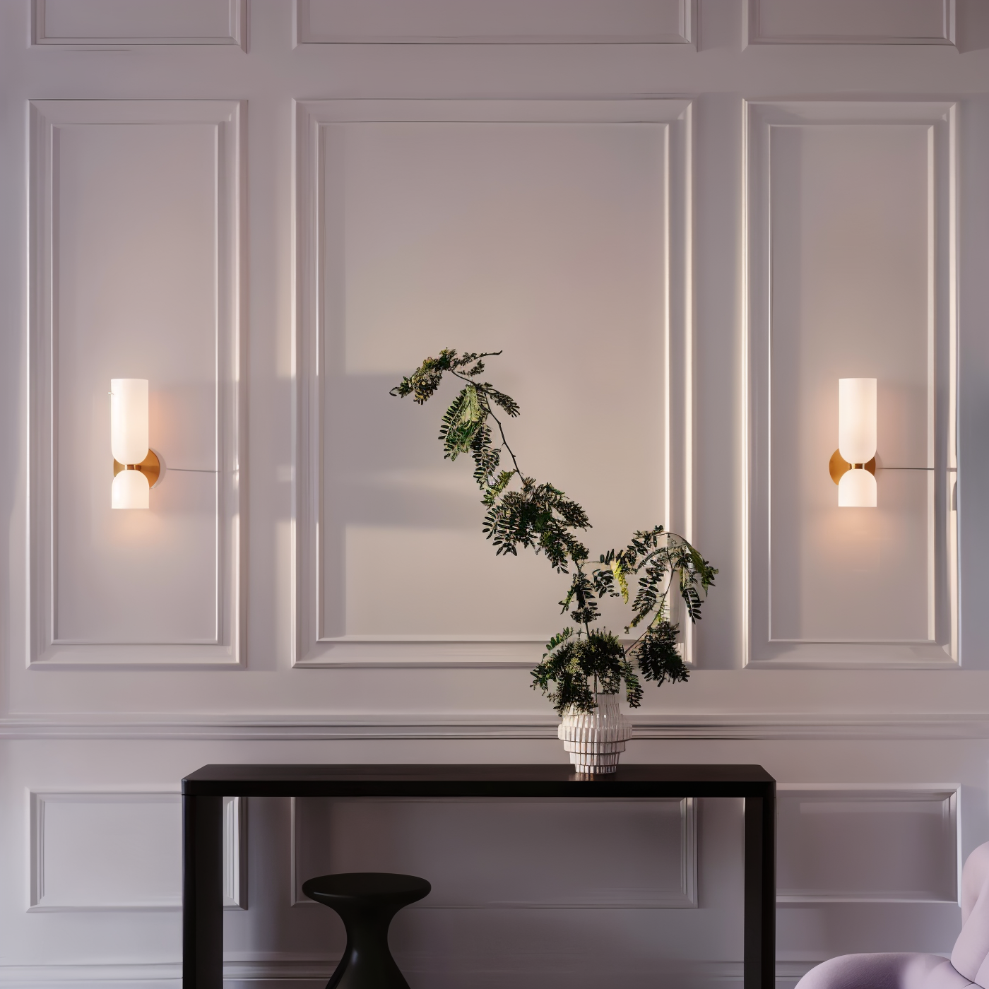 Nordic Updown Wandlampe - Glas Wandlampe - Flur Wandlampe Design - Moderne Wandlampen LED