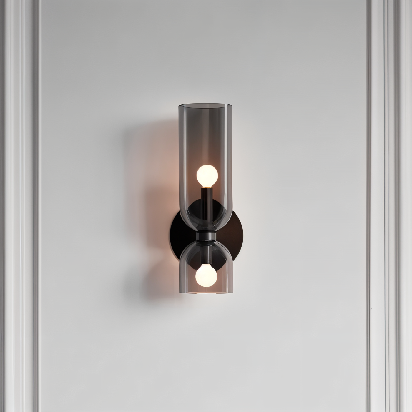 Nordic Updown Wandlampe - Glas Wandlampe - Flur Wandlampe Design - Moderne Wandlampen LED