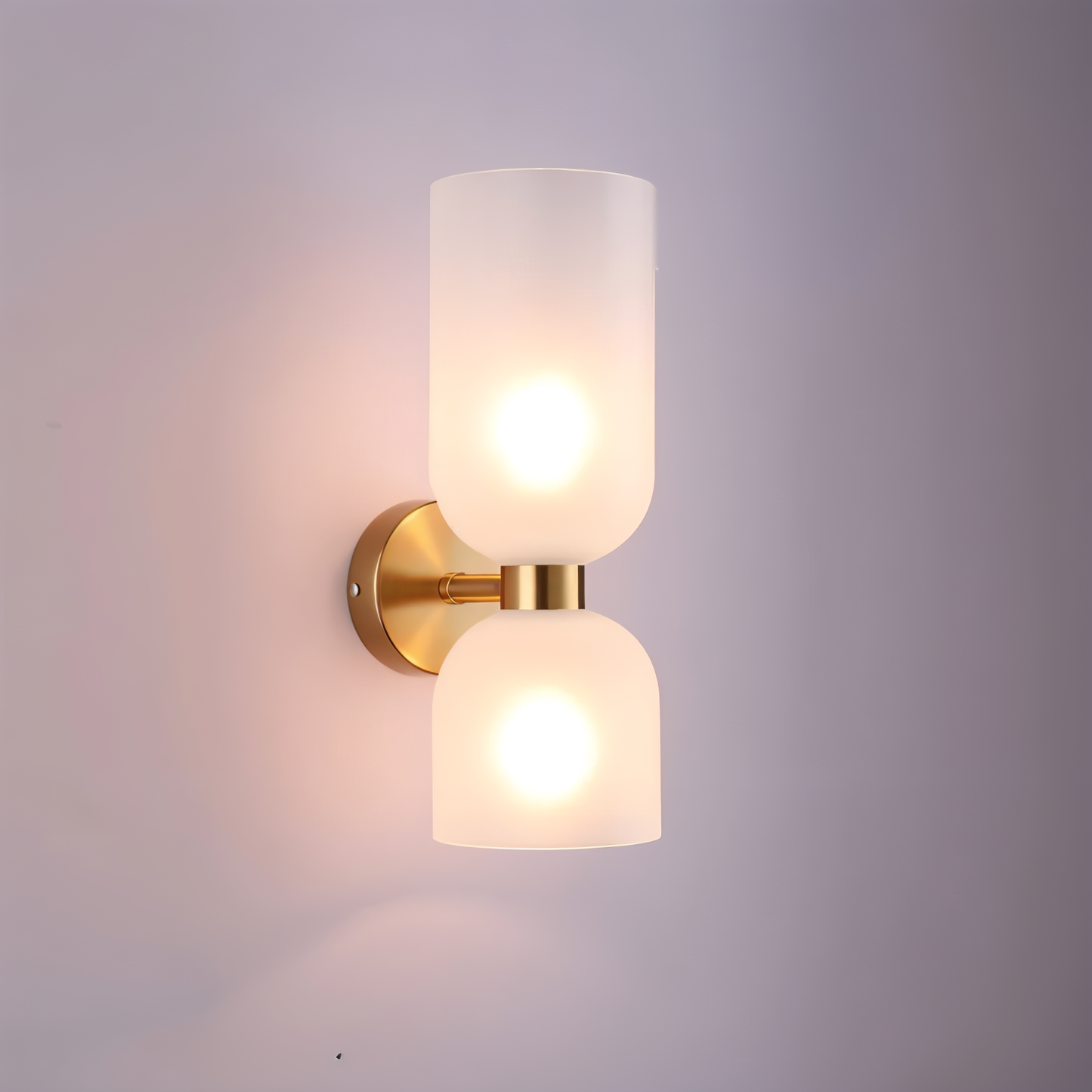 Nordic Updown Wandlampe - Glas Wandlampe - Flur Wandlampe Design - Moderne Wandlampen LED