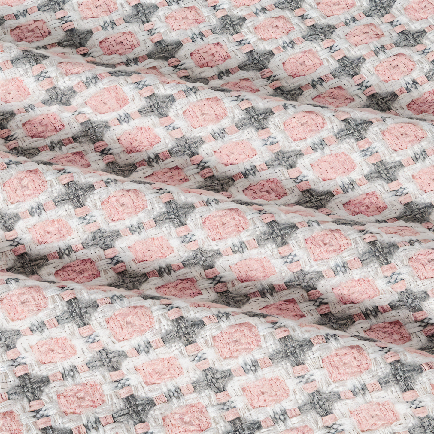 PeaKnit Plaid - Mehrzweckdecke - Lebendige Polyester Fleece-Decke mit Quaste