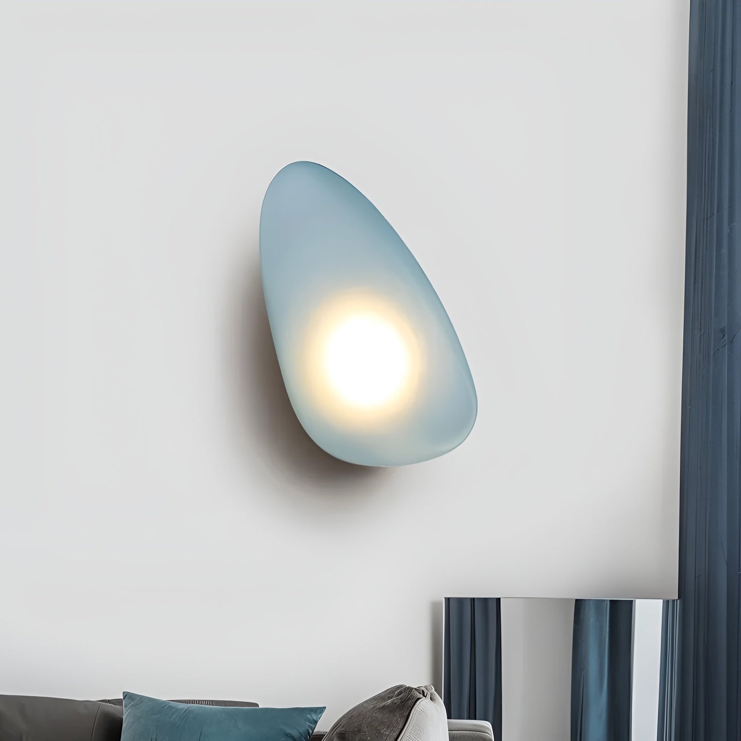 Garduru Light – Nordische Kieselstein-Style LED-Wandleuchte