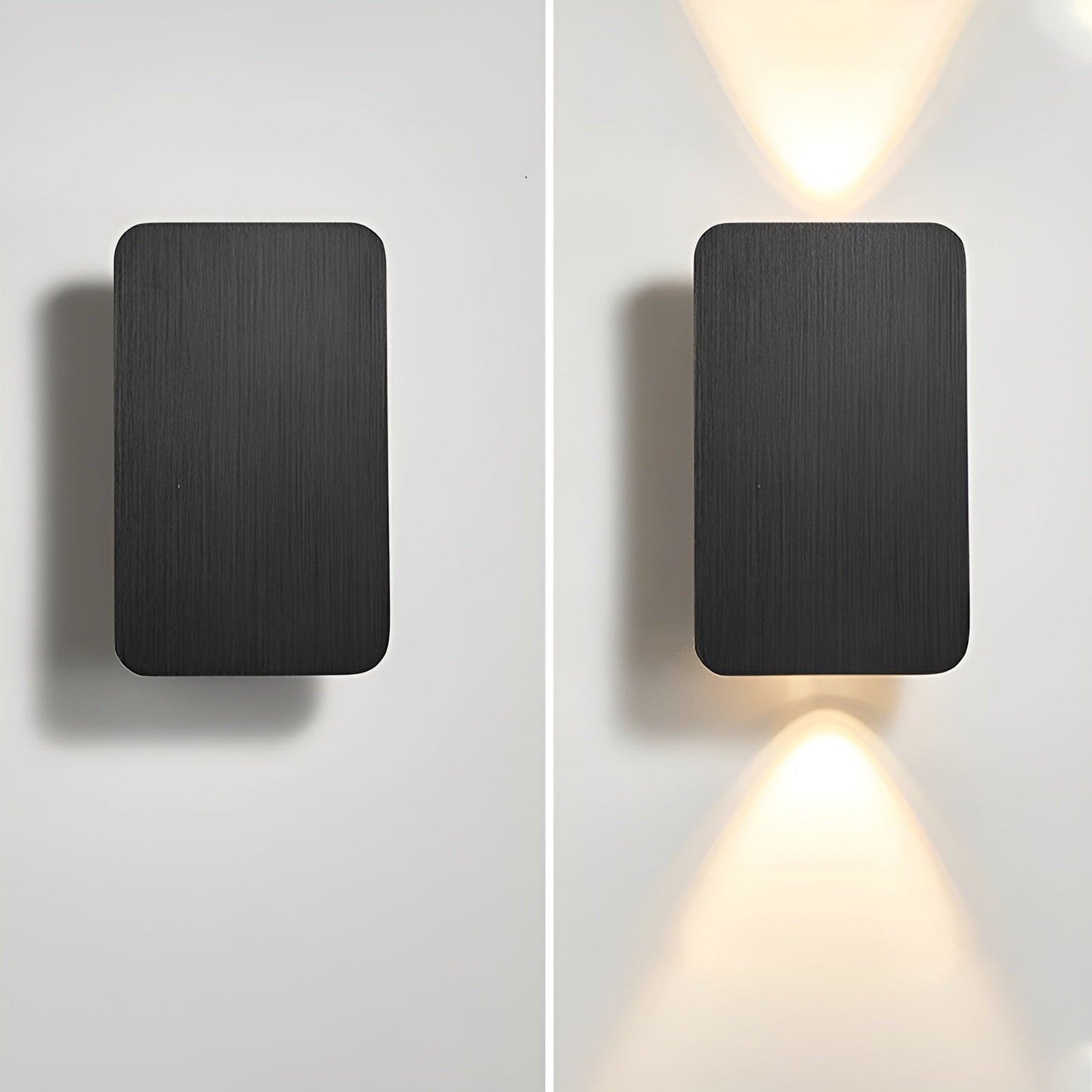 LED-Wandlicht - Mini Rechteckiges Minimalistisches Design für Zuhause & Büro