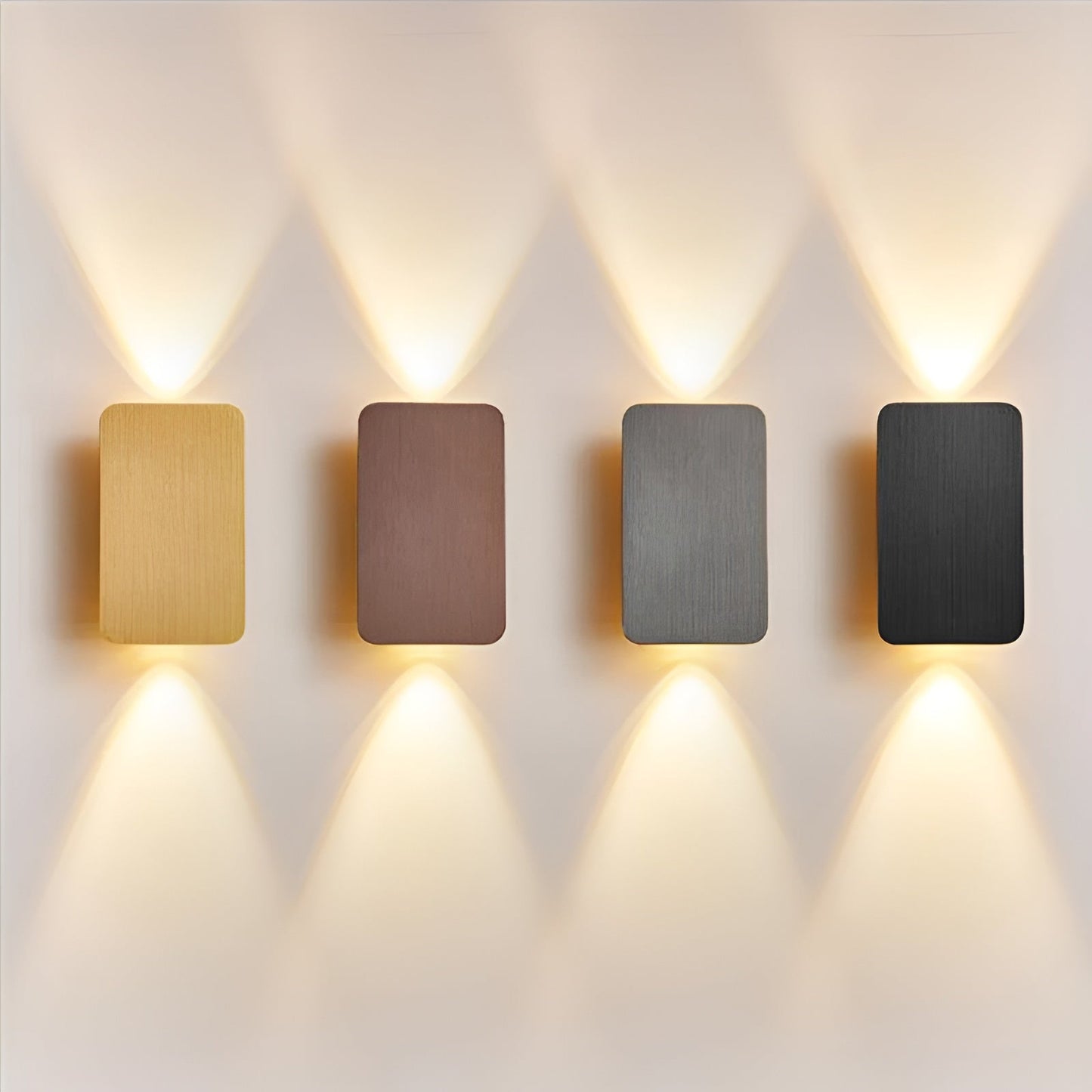 LED-Wandlicht - Mini Rechteckiges Minimalistisches Design für Zuhause & Büro