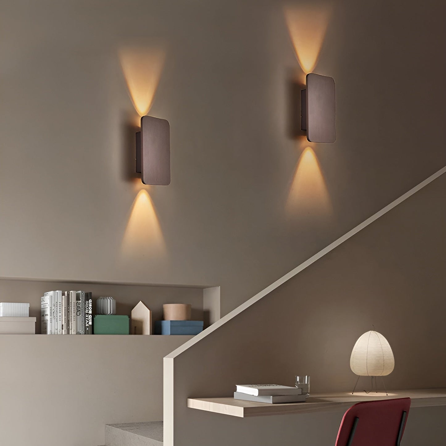LED-Wandlicht - Mini Rechteckiges Minimalistisches Design für Zuhause & Büro