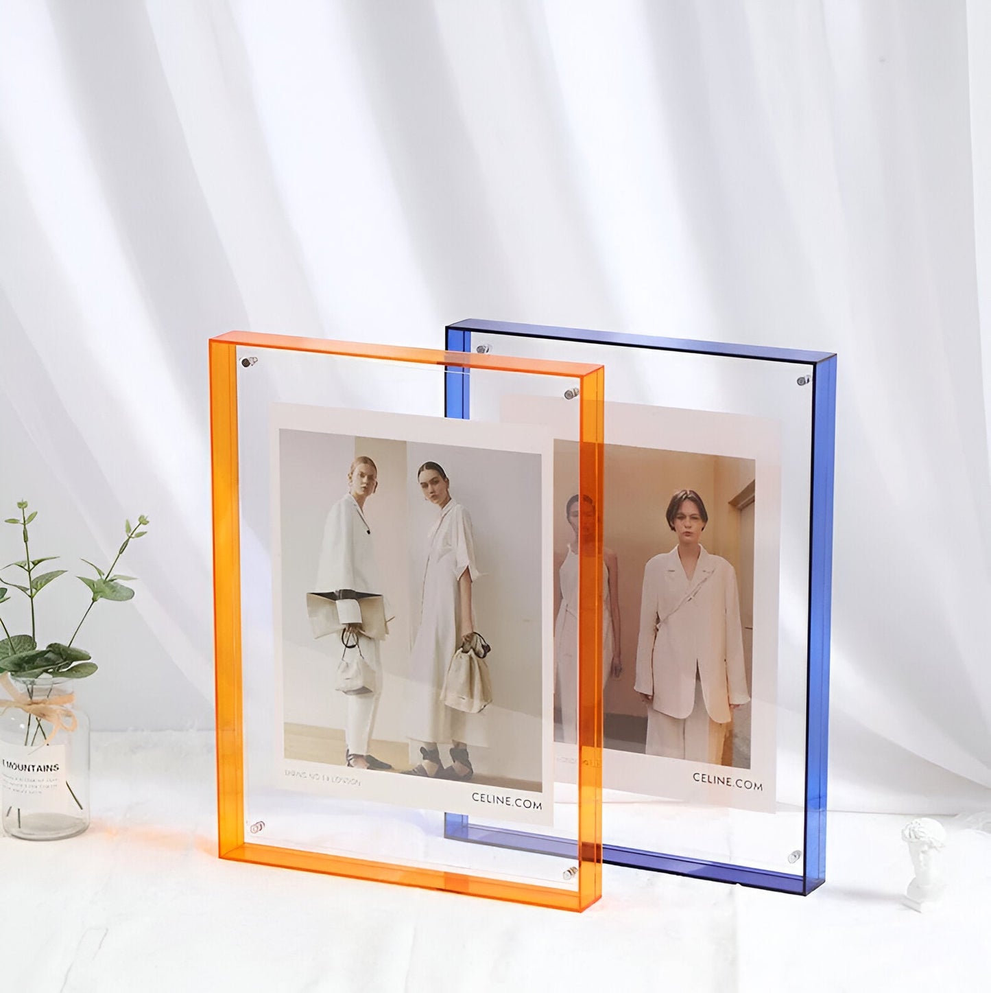 RectaCryl Bilderrahmen - Moderner, Minimalistischer Acryl Bilderrahmen