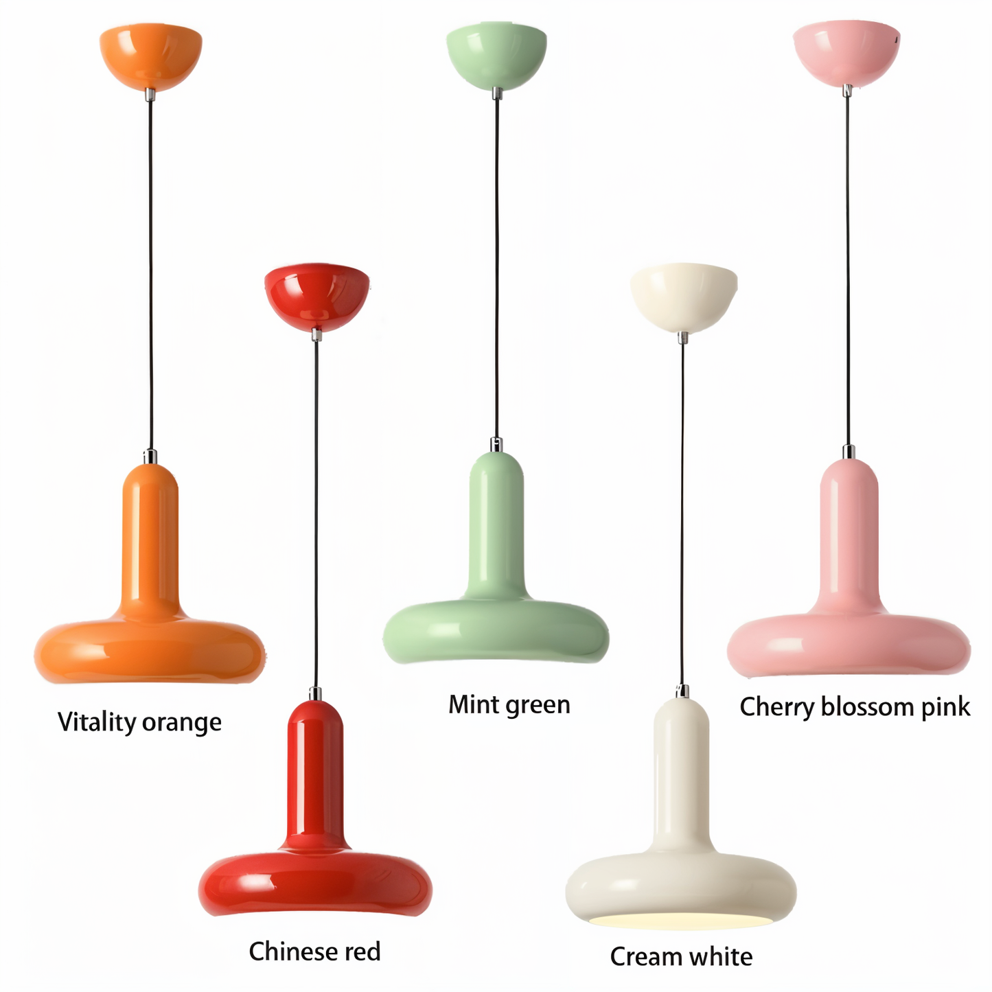 Garduru Pendelleuchte - Bauhaus Macaron Hängelampen