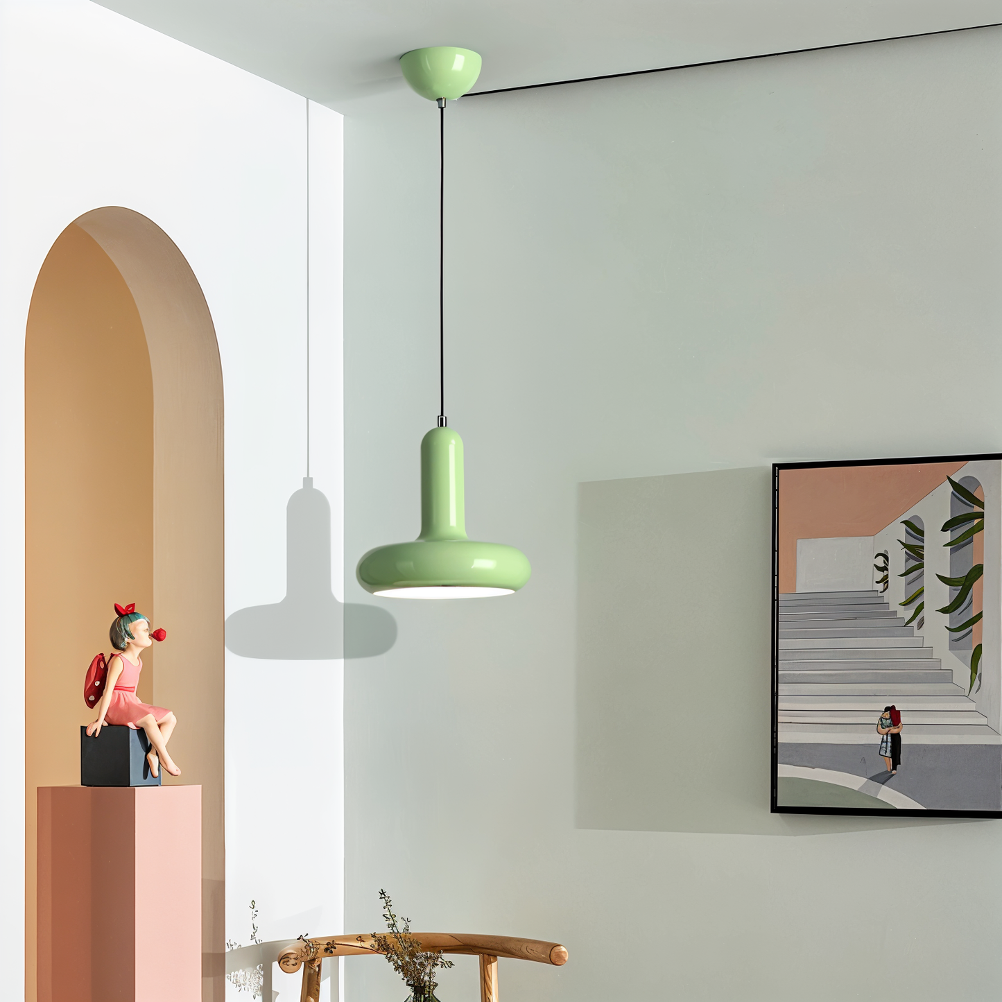 Garduru Pendelleuchte - Bauhaus Macaron Hängelampen