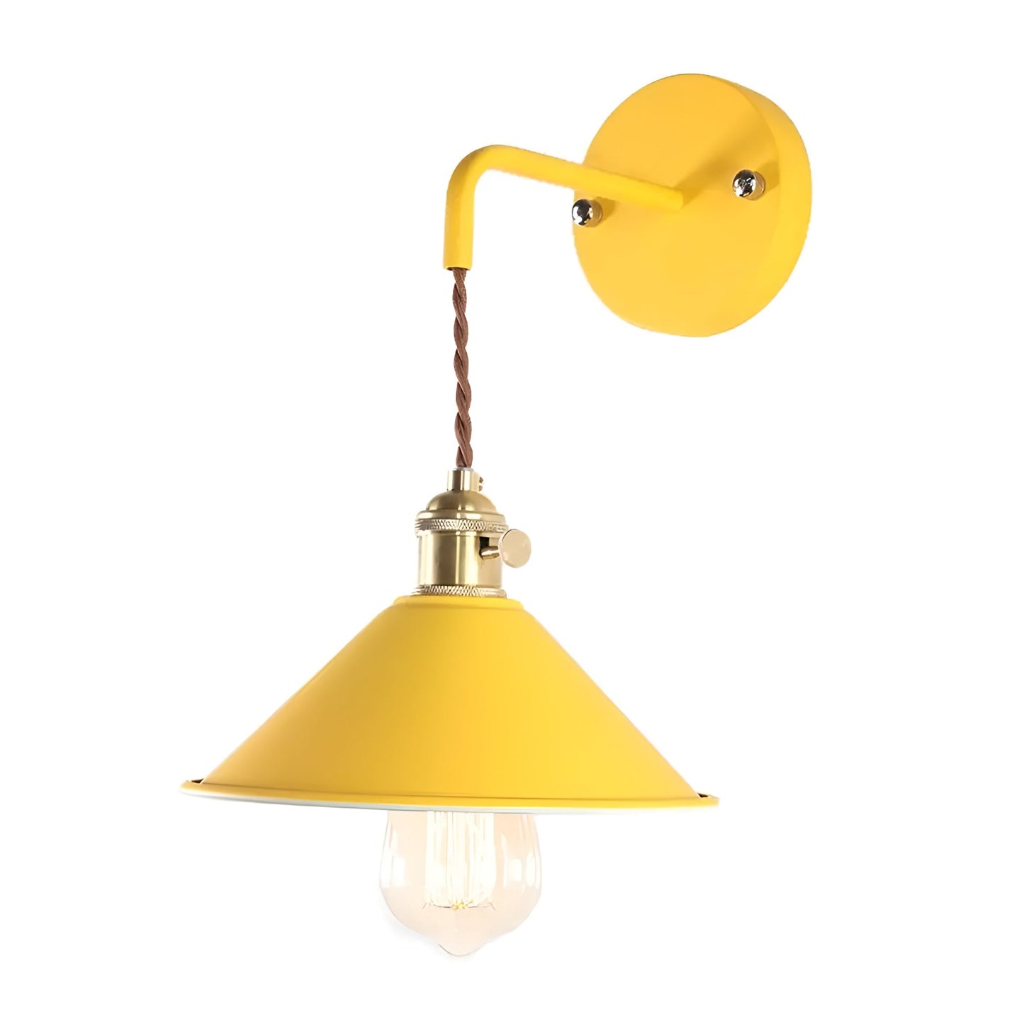 RetroGlow – Vintage-inspirierte Wandlampe mit verspielter Eleganz