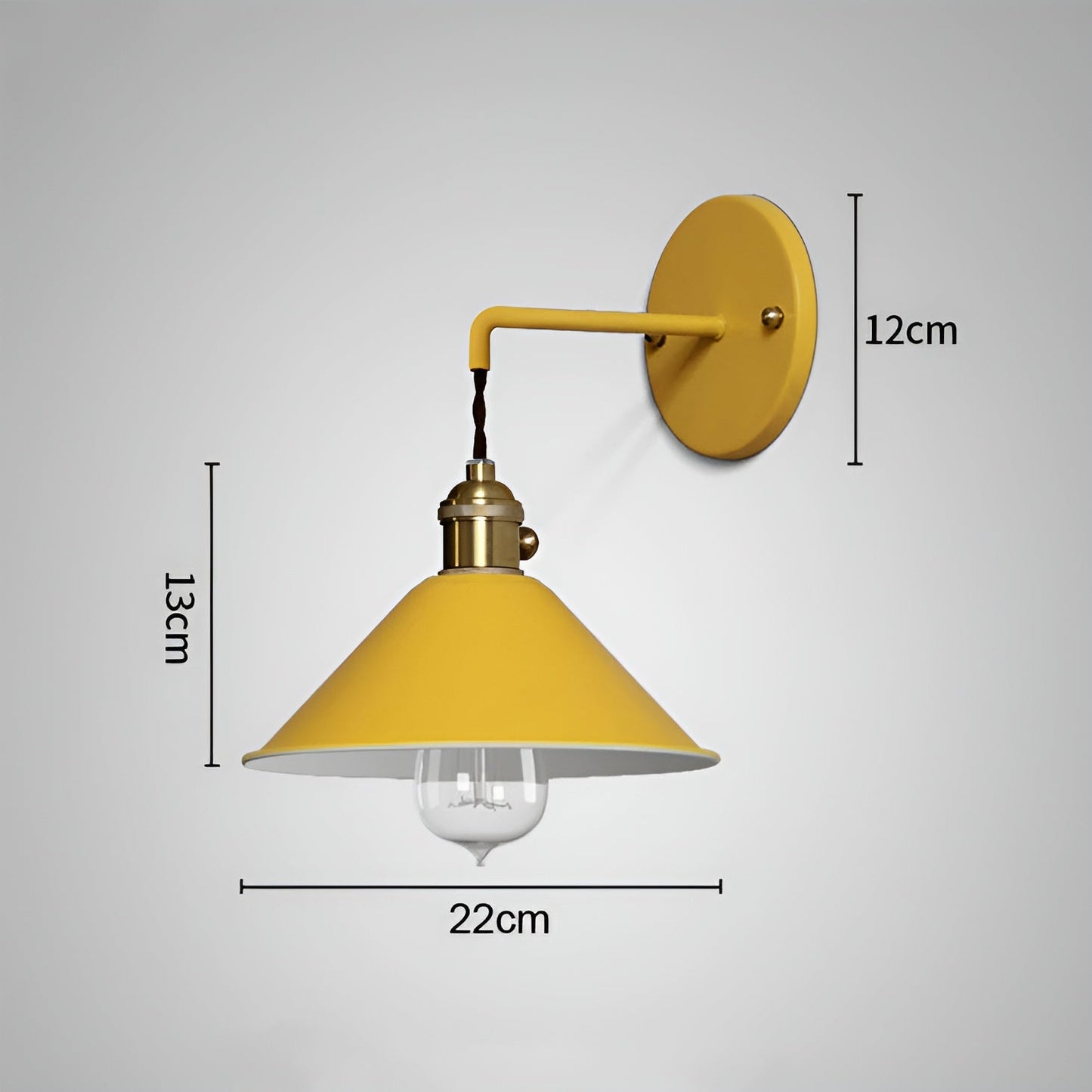 RetroGlow – Vintage-inspirierte Wandlampe mit verspielter Eleganz