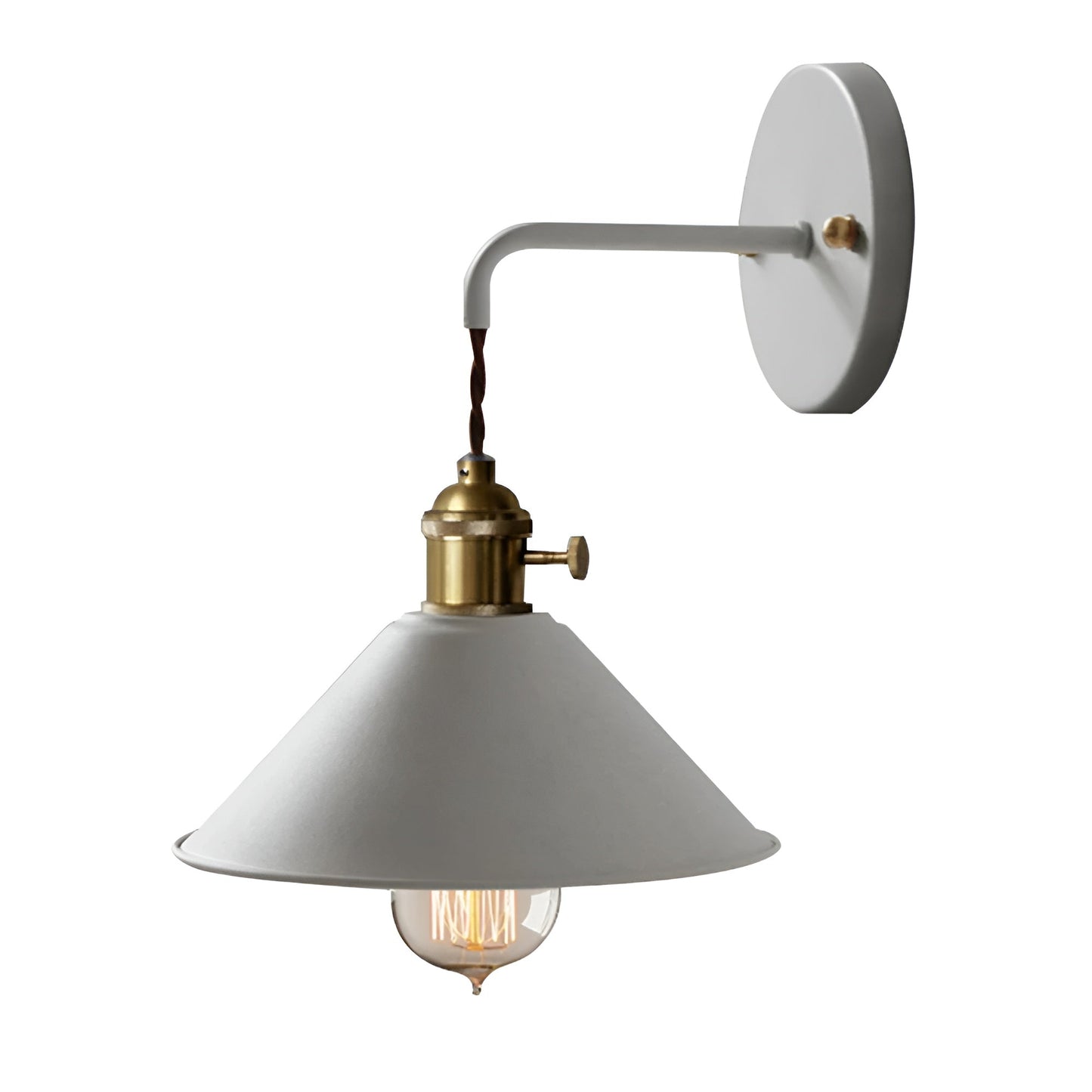 RetroGlow – Vintage-inspirierte Wandlampe mit verspielter Eleganz