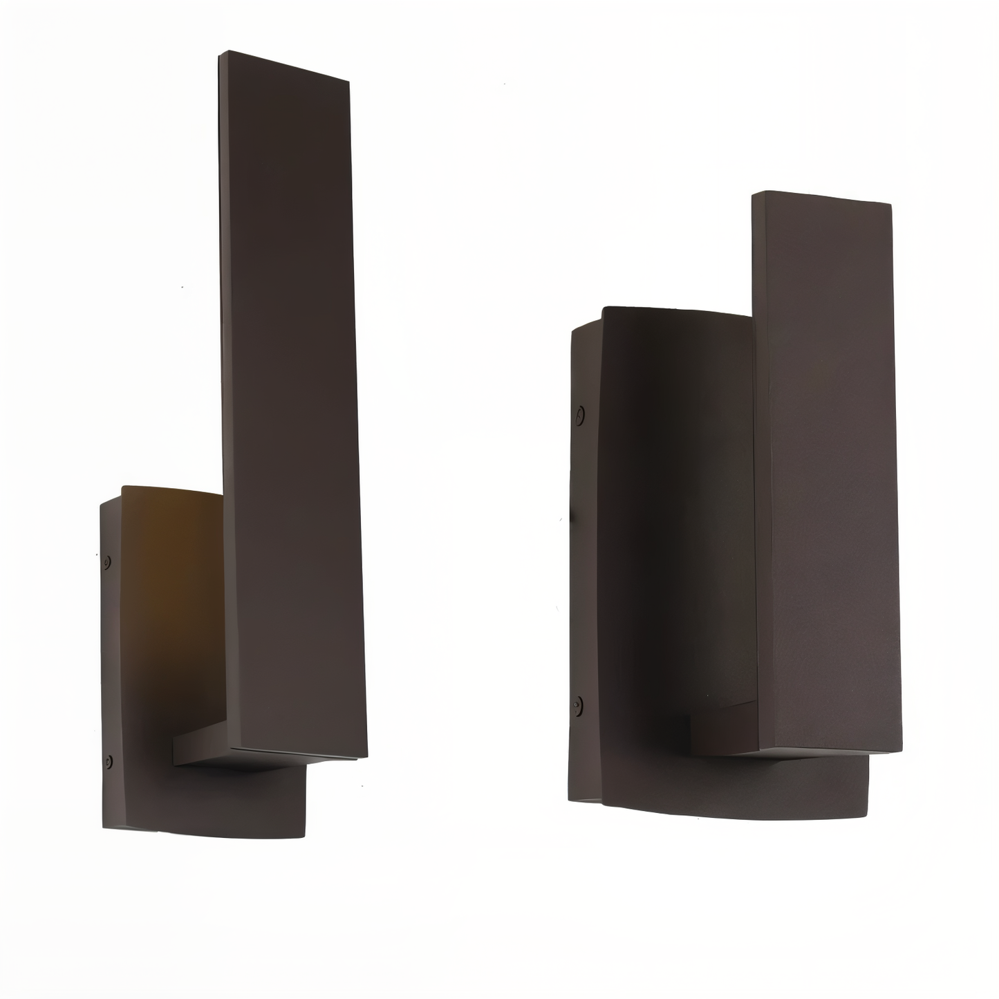 SimpliBlack Wandleuchte - Wasserdichte Aluminium Gartenbeleuchtung - Minimalistische Wandleuchte für Draußen