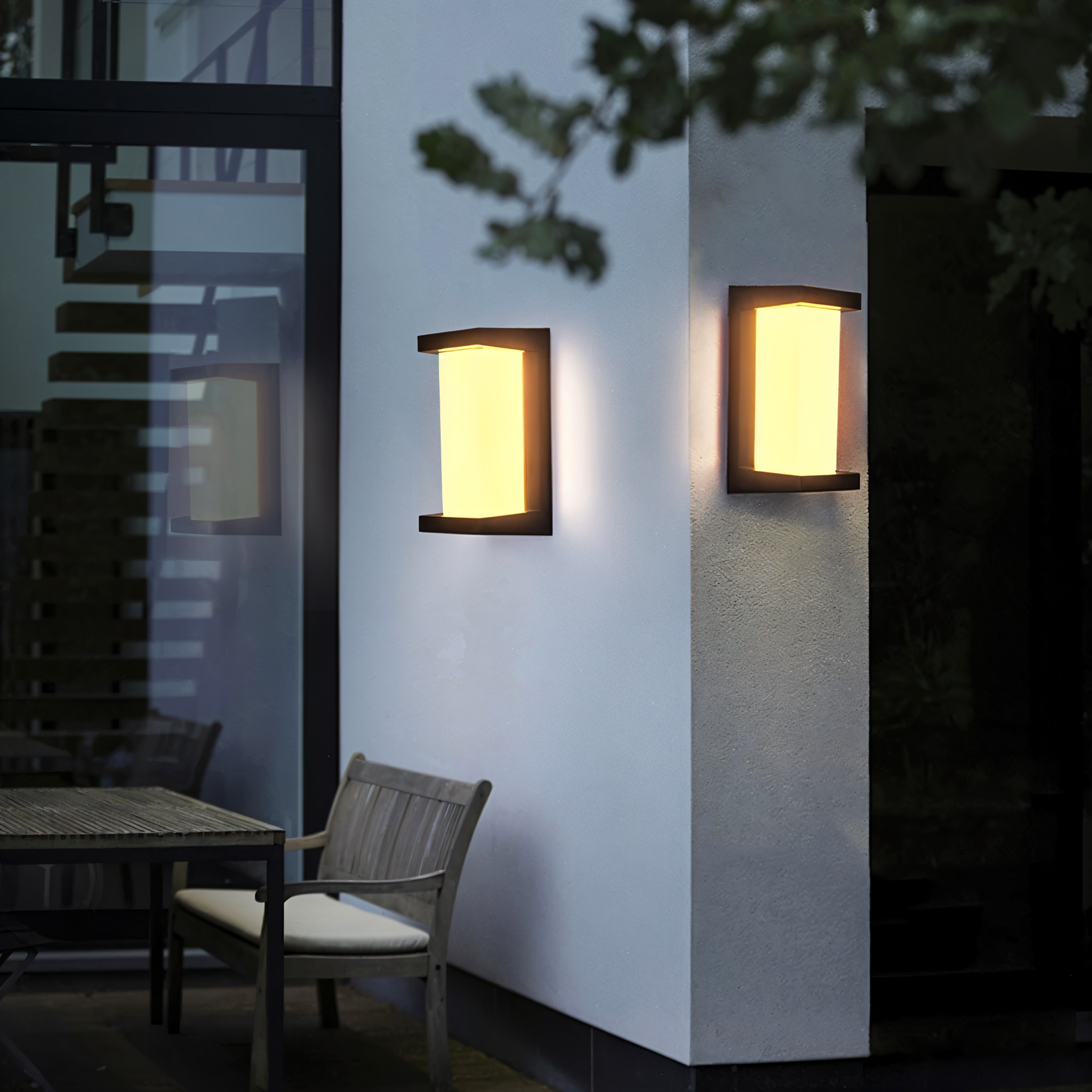 SmartSense Wandleuchte - LED Gartenbeleuchtung - Wasserdichte Außenbeleuchtung