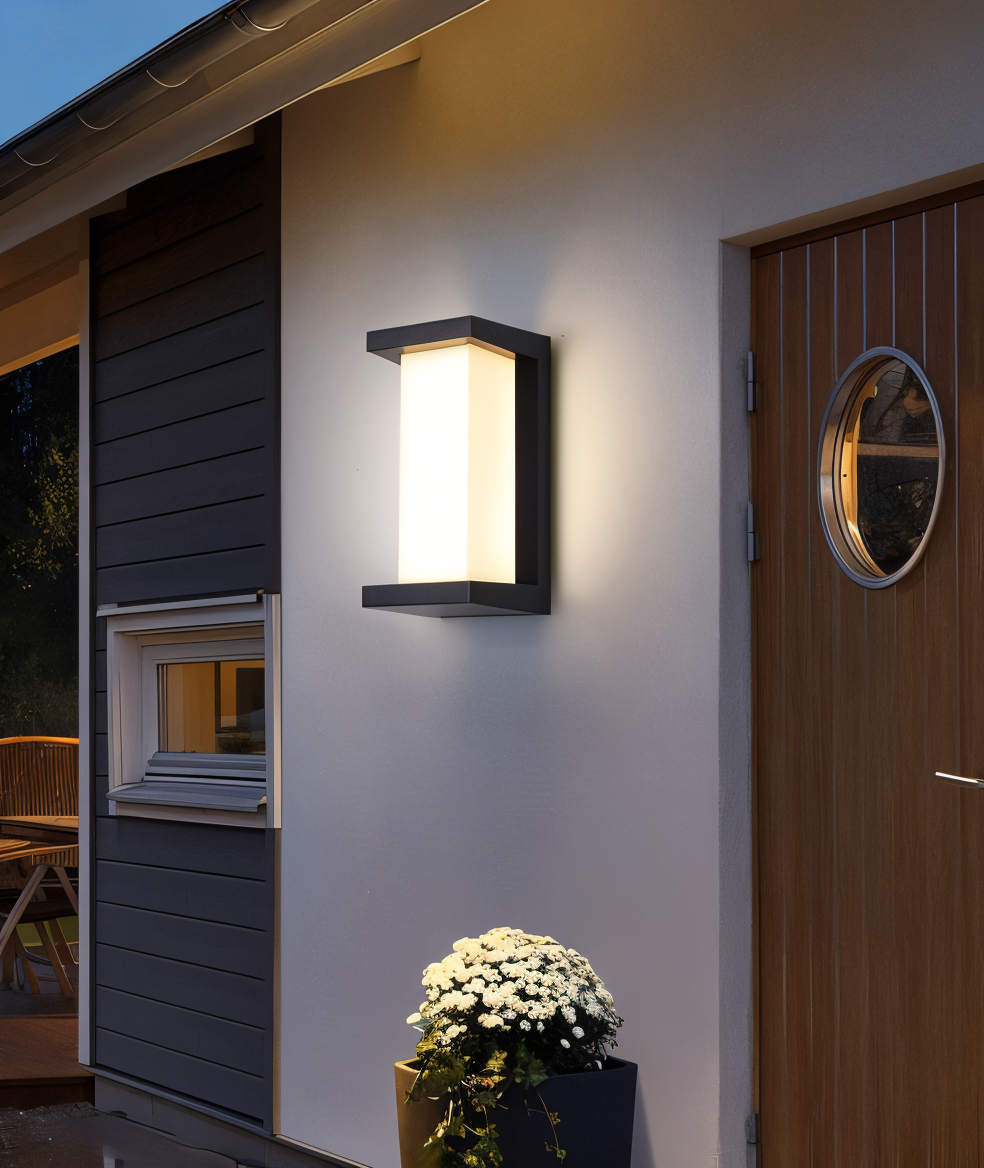 SmartSense Wandleuchte - LED Gartenbeleuchtung - Wasserdichte Außenbeleuchtung