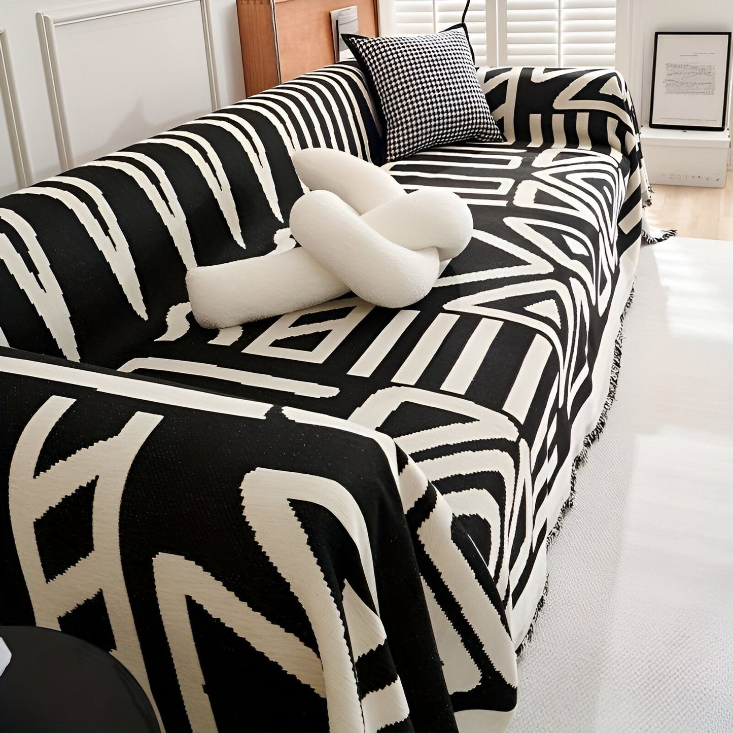 Garduru - Premium Chenille-Decke