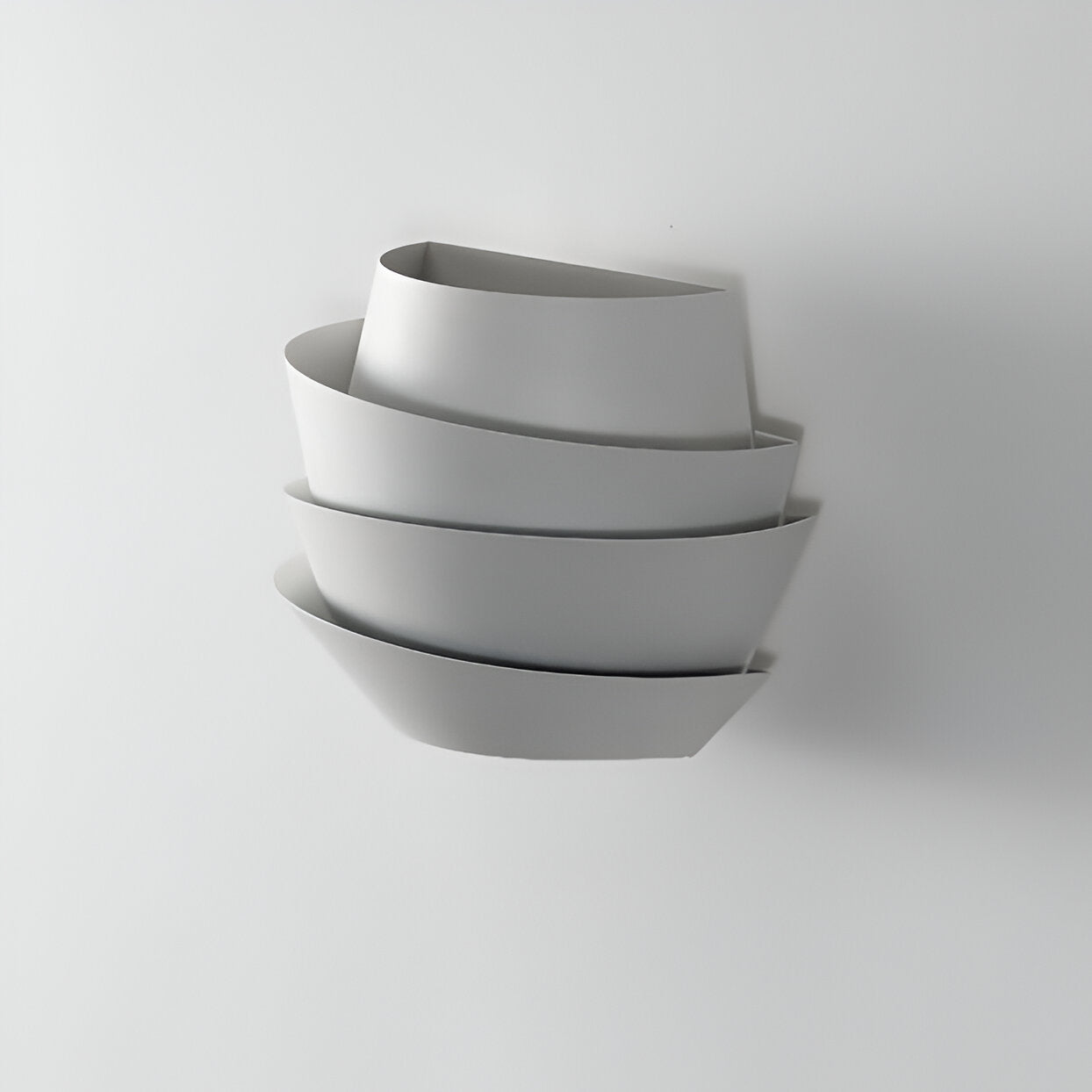 UniqGleam Wandlamp - Geometrische Wandlampe aus Metall - Dekorative Wandleuchten LED Innen