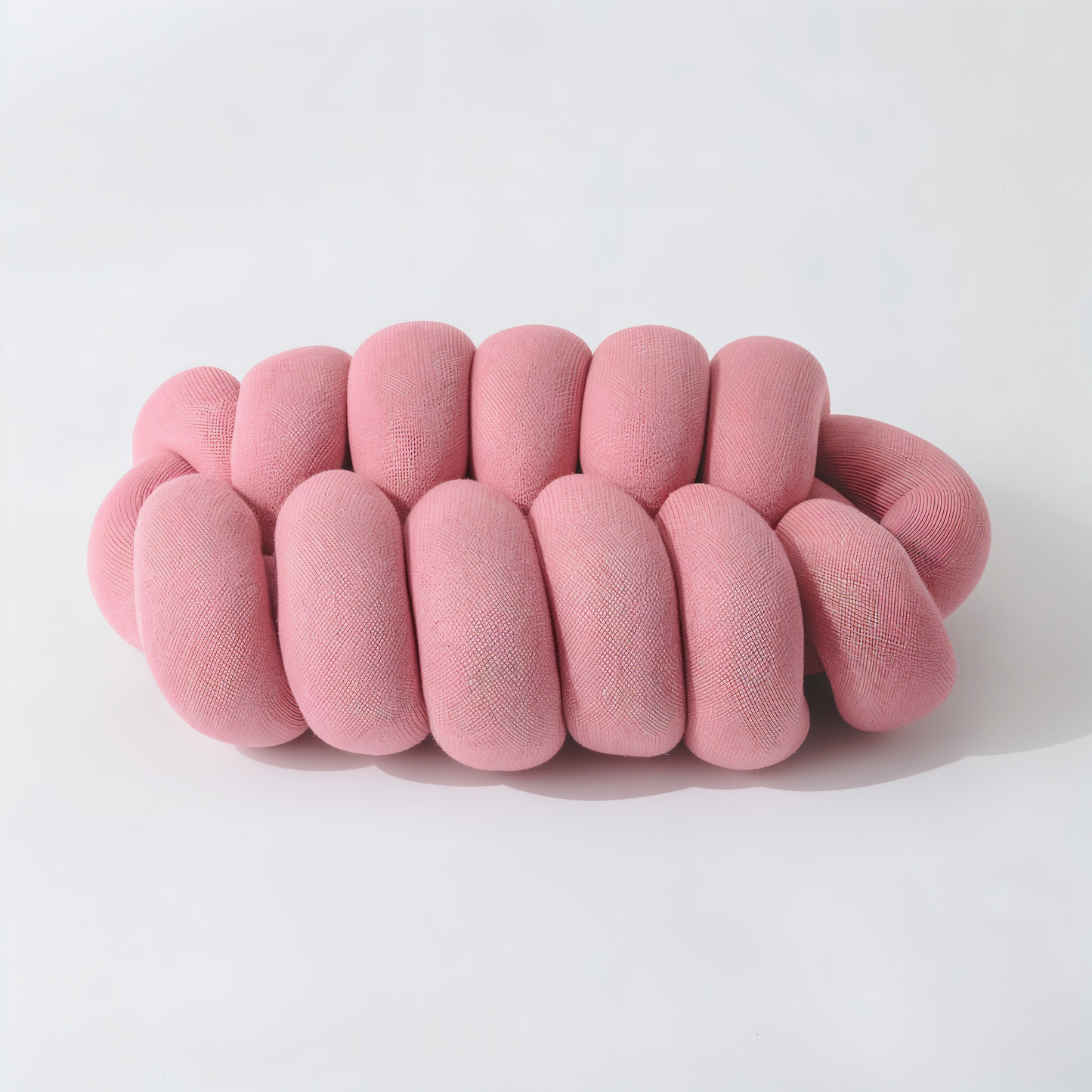 VividKnot - Baumwolle Gestrickt Deko Kissen für Sofa & Stuhl Bliss