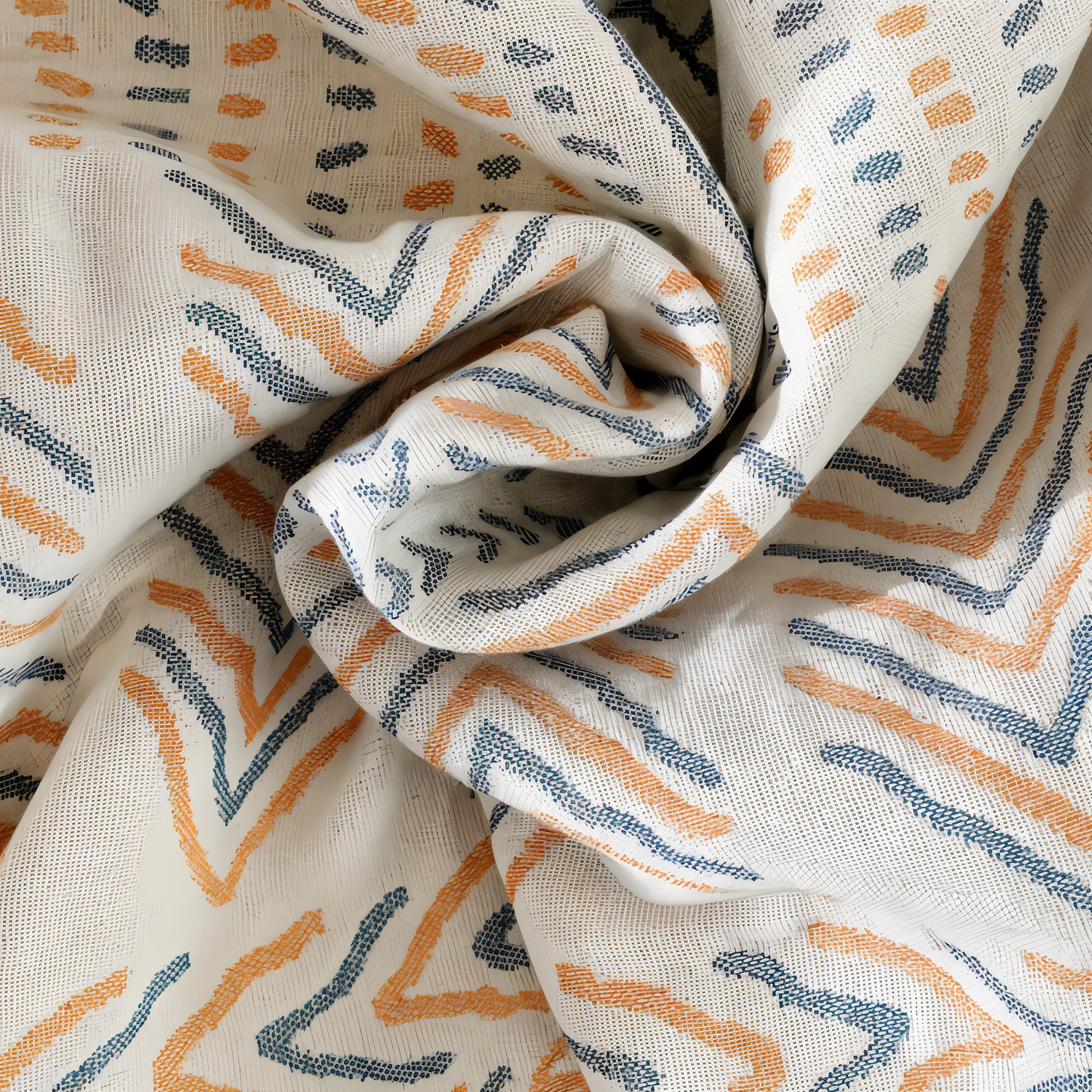 VividPure Plaid - Wendbarer Baumwollüberwurf für Sofa - Köpergewebe Boho Fleece Decke