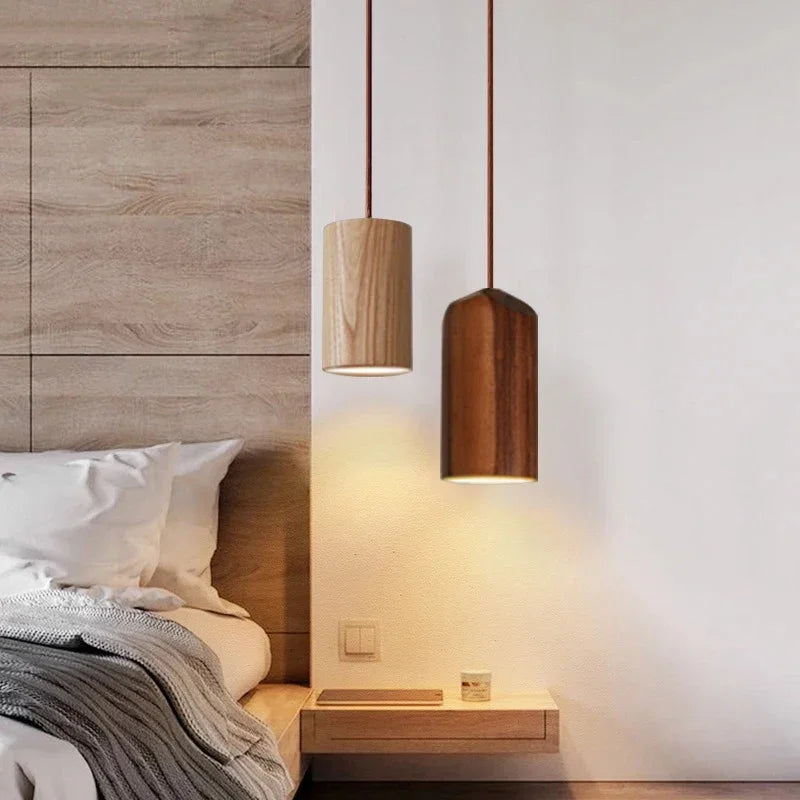 Holz Stehlampe für stilvolles Interieur | NordicGlow