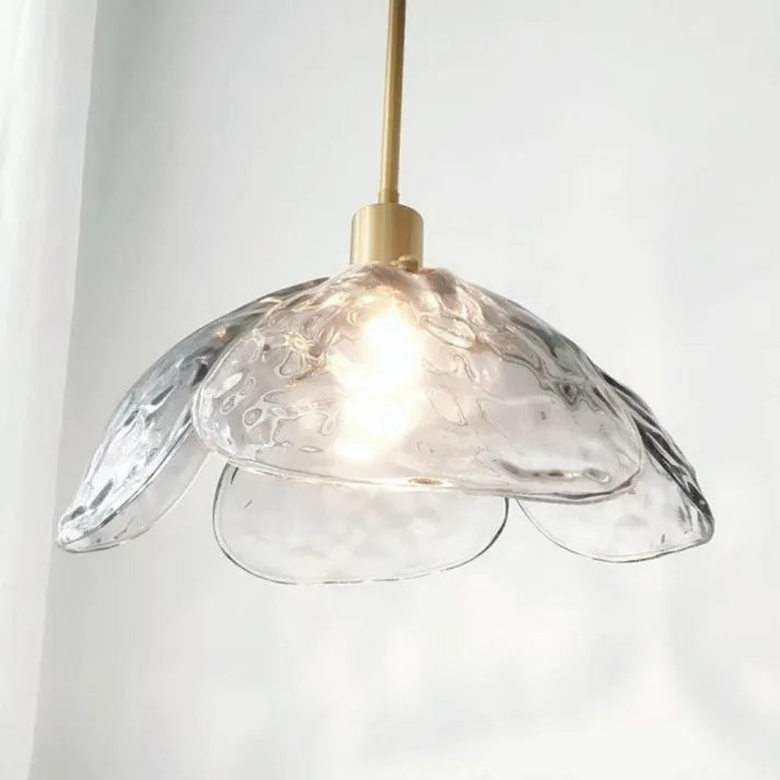 Kreative Blumensuspension für Nachttisch – Elegante Glasbeleuchtung für Schlafzimmer und Wohnzimmer