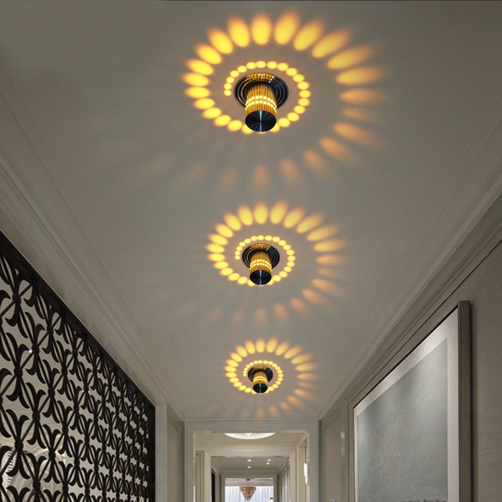 Luxora Spiral Light – Moderne LED Wand- und Deckenlampe mit 7 Farboptionen für stimmungsvolle Beleuchtung