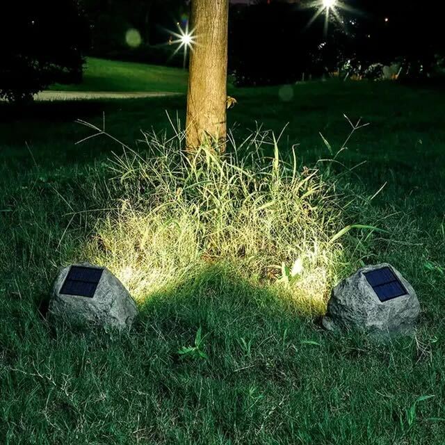 Outdoor Stehlampe mit natürlicher Ästhetik für Wohn- und Gartendekor