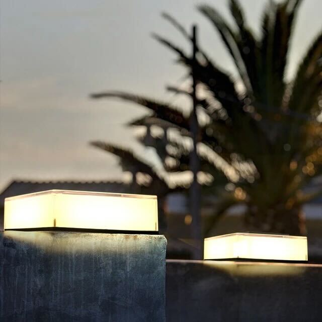 Garduru Out Solar Light – Moderne wasserdichte LED-Wandlampe für den Außenbereich (IP65)