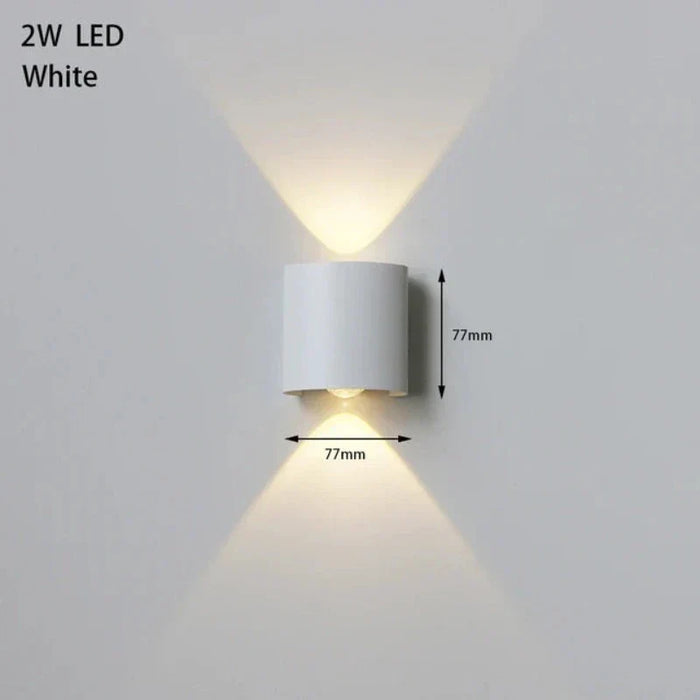 LuxRoyale ElementProof Wasserdichte Wandlampe - Außen-LED-Leuchte, wetterbeständig