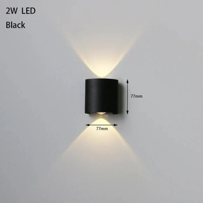 LuxRoyale ElementProof Wasserdichte Wandlampe - Außen-LED-Leuchte, wetterbeständig