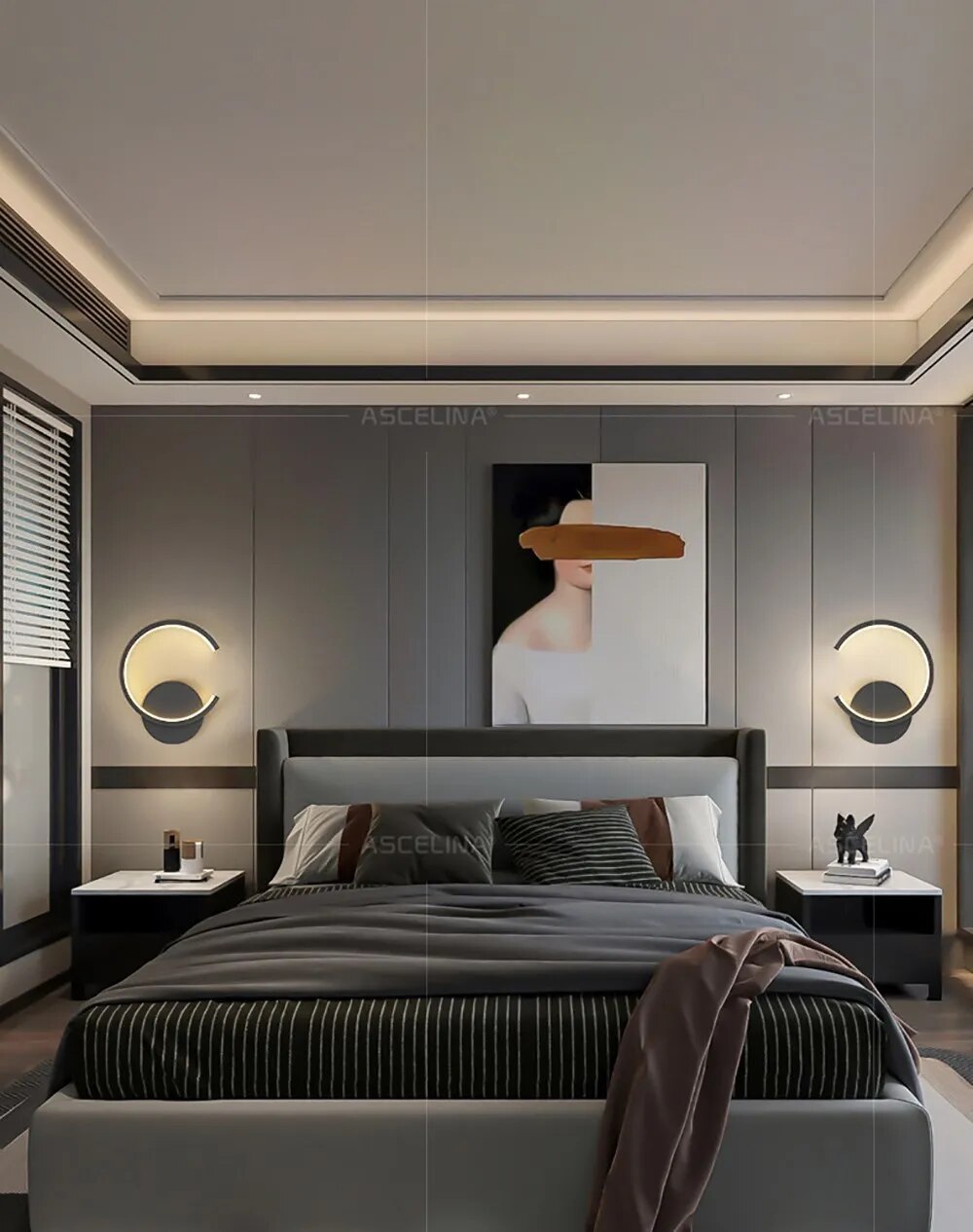 Moderne Wandlampe mit LED – Schlankes Design & warmes Licht für Ihr Zuhause