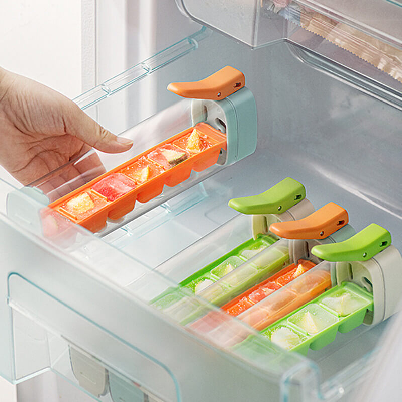 (1+1 Gratis) Eiswürfelform und Tablett