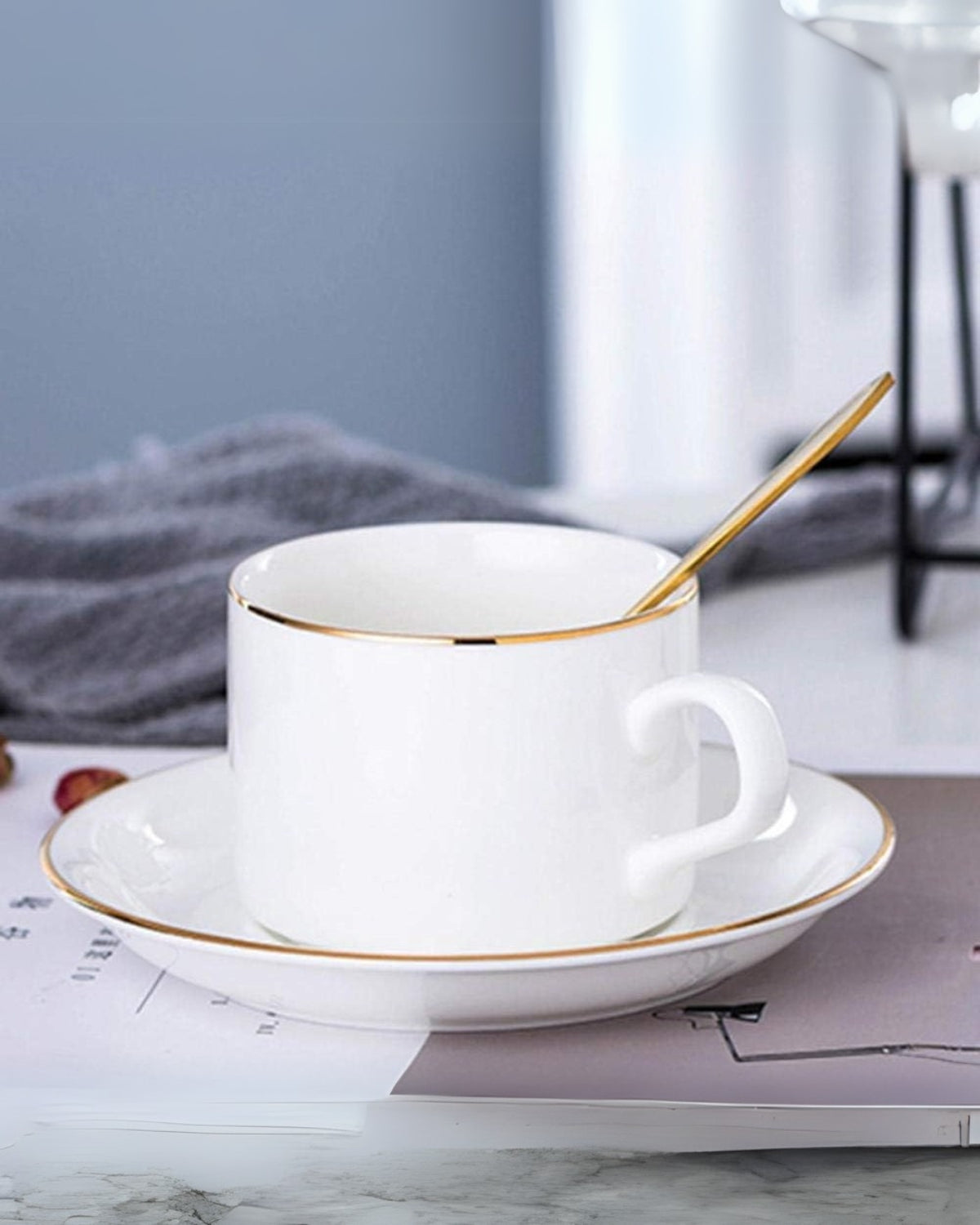 Zeitlose Eleganz – Luxuriöses Porzellan-Teeset mit Pariser Charme
