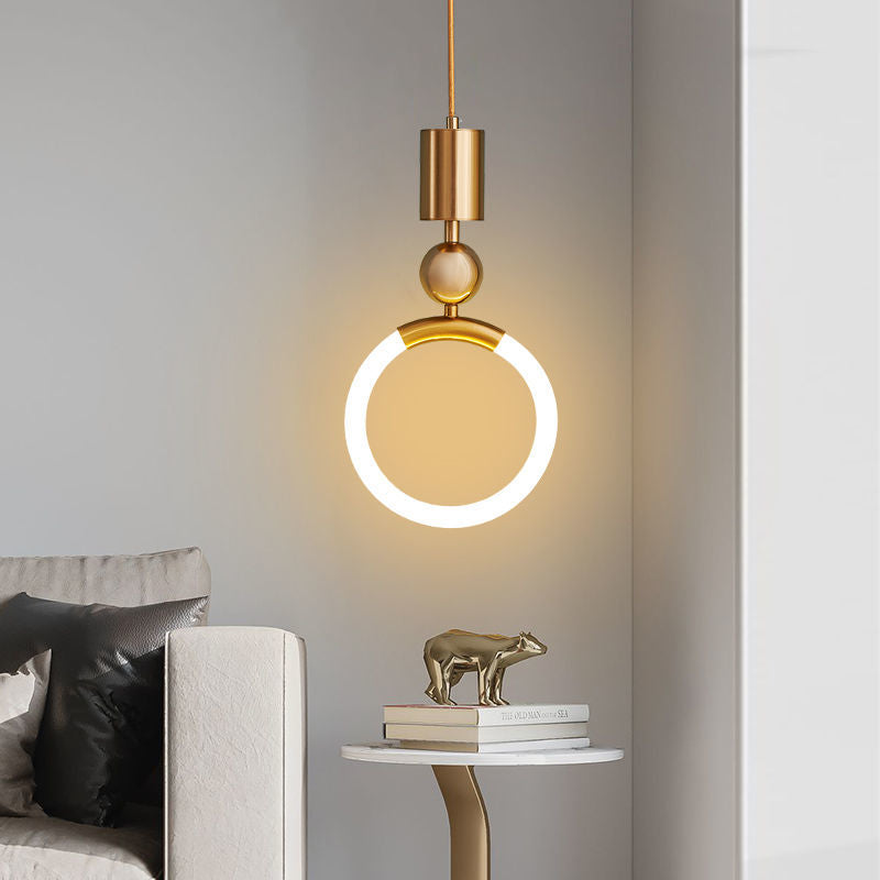 LED-Hängelampe Nordic Simple - Minimalistische Metalllampe für Küche, Esszimmer und Büro